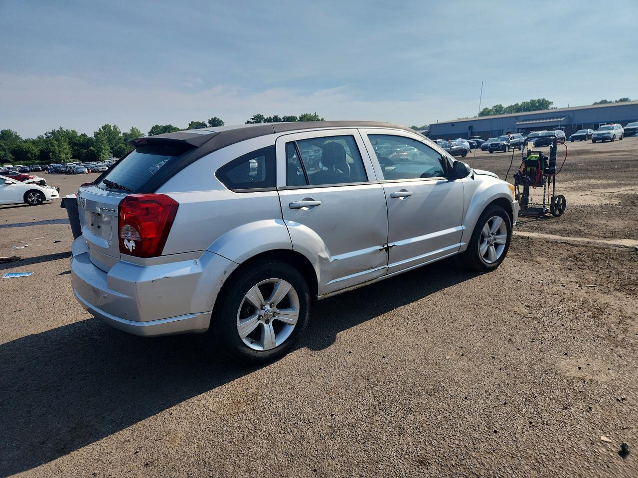 2010 Dodge Caliber Mainstreet Gray vin: 1B3CB3HAXAD604396