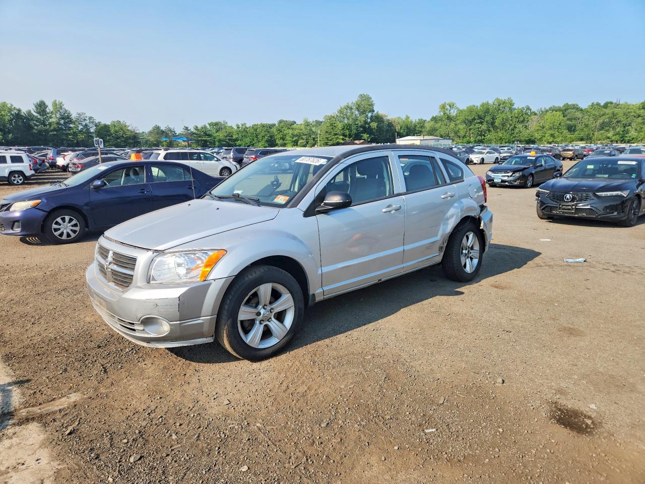 2010 Dodge Caliber Mainstreet Gray vin: 1B3CB3HAXAD604396