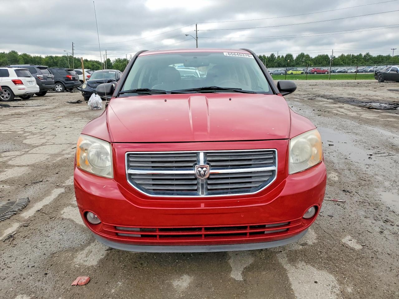 2011 Dodge Caliber Mainstreet Red vin: 1B3CB3HAXBD215064
