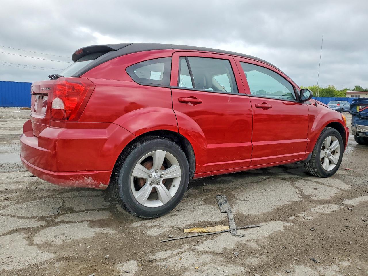 2011 Dodge Caliber Mainstreet Red vin: 1B3CB3HAXBD215064