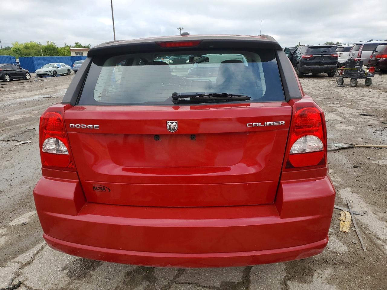 2011 Dodge Caliber Mainstreet Red vin: 1B3CB3HAXBD215064