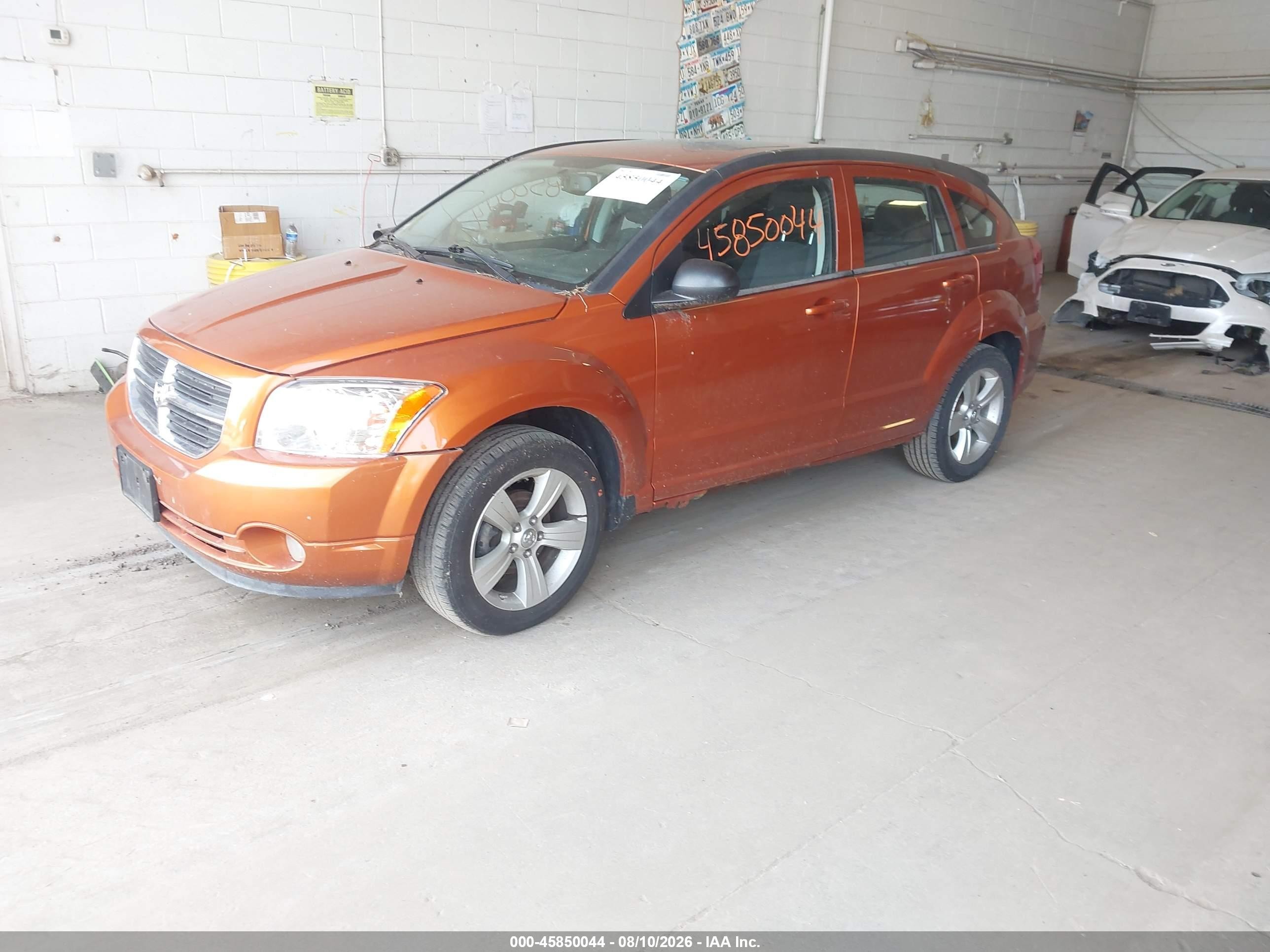 2011 Dodge Caliber Mainstreet Orange vin: 1B3CB3HAXBD234293