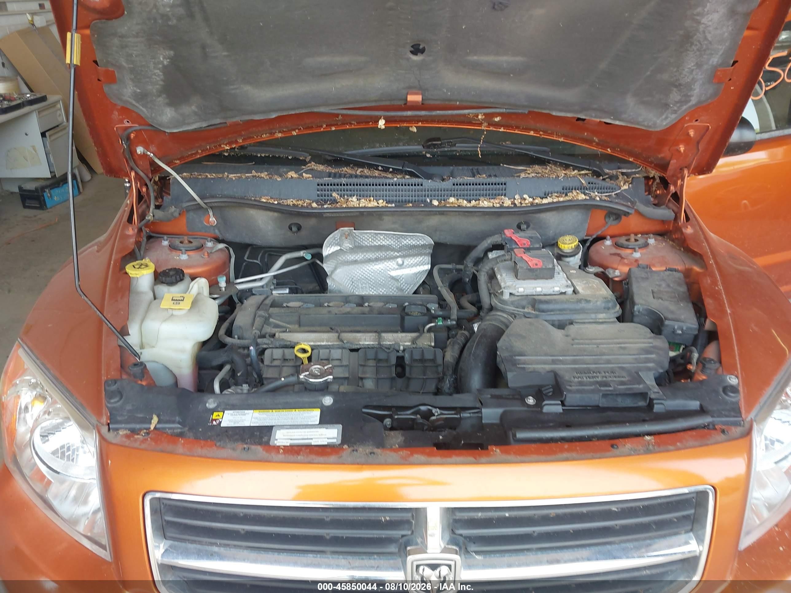 2011 Dodge Caliber Mainstreet Orange vin: 1B3CB3HAXBD234293