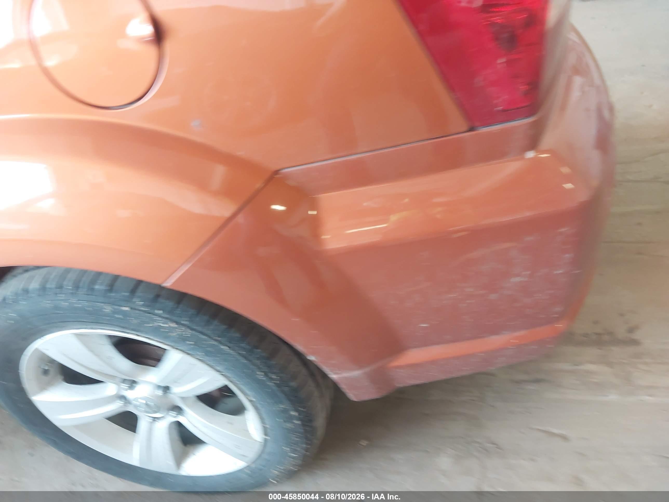 2011 Dodge Caliber Mainstreet Orange vin: 1B3CB3HAXBD234293