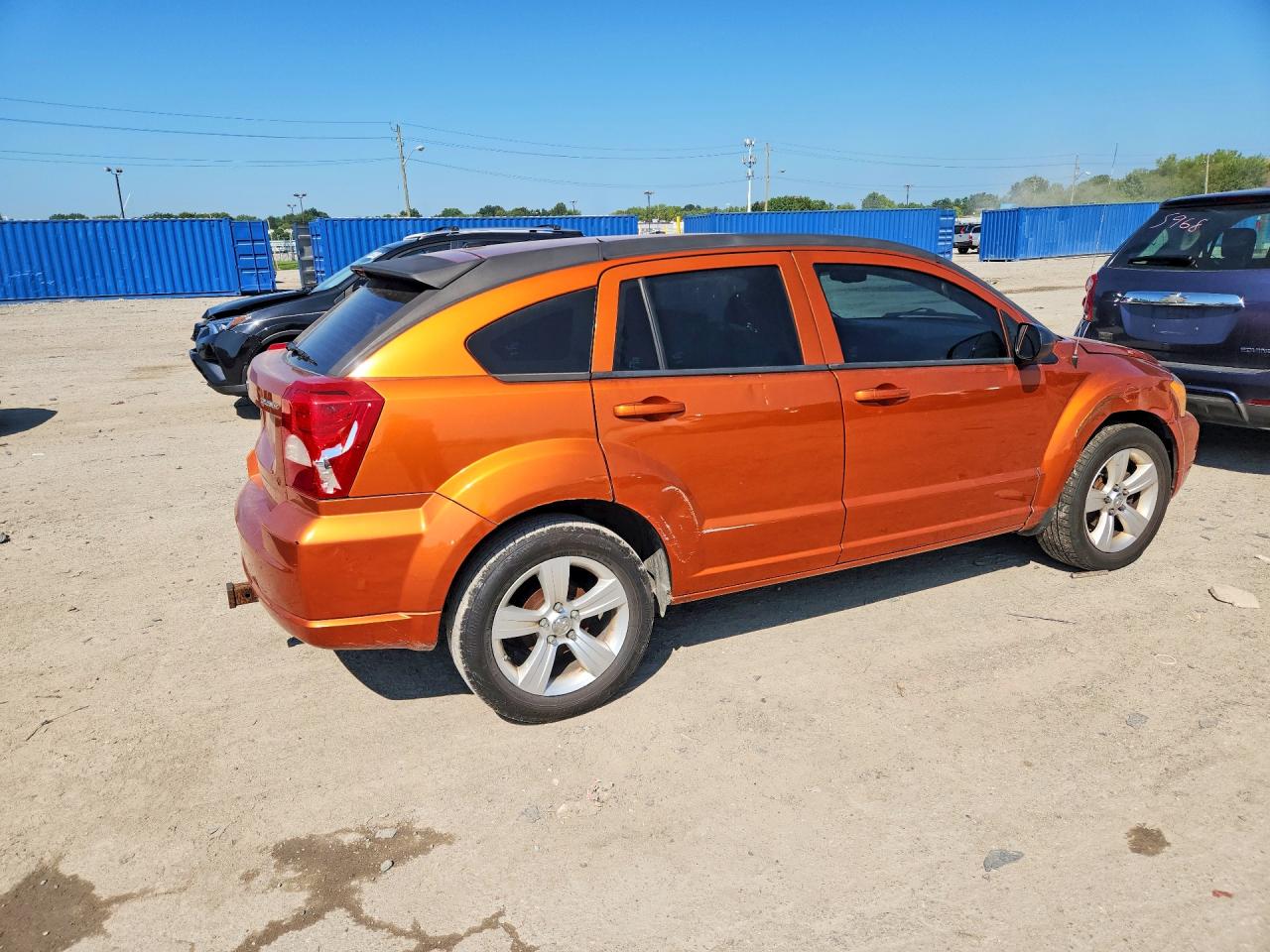 2011 Dodge Caliber Mainstreet Orange vin: 1B3CB3HAXBD298396