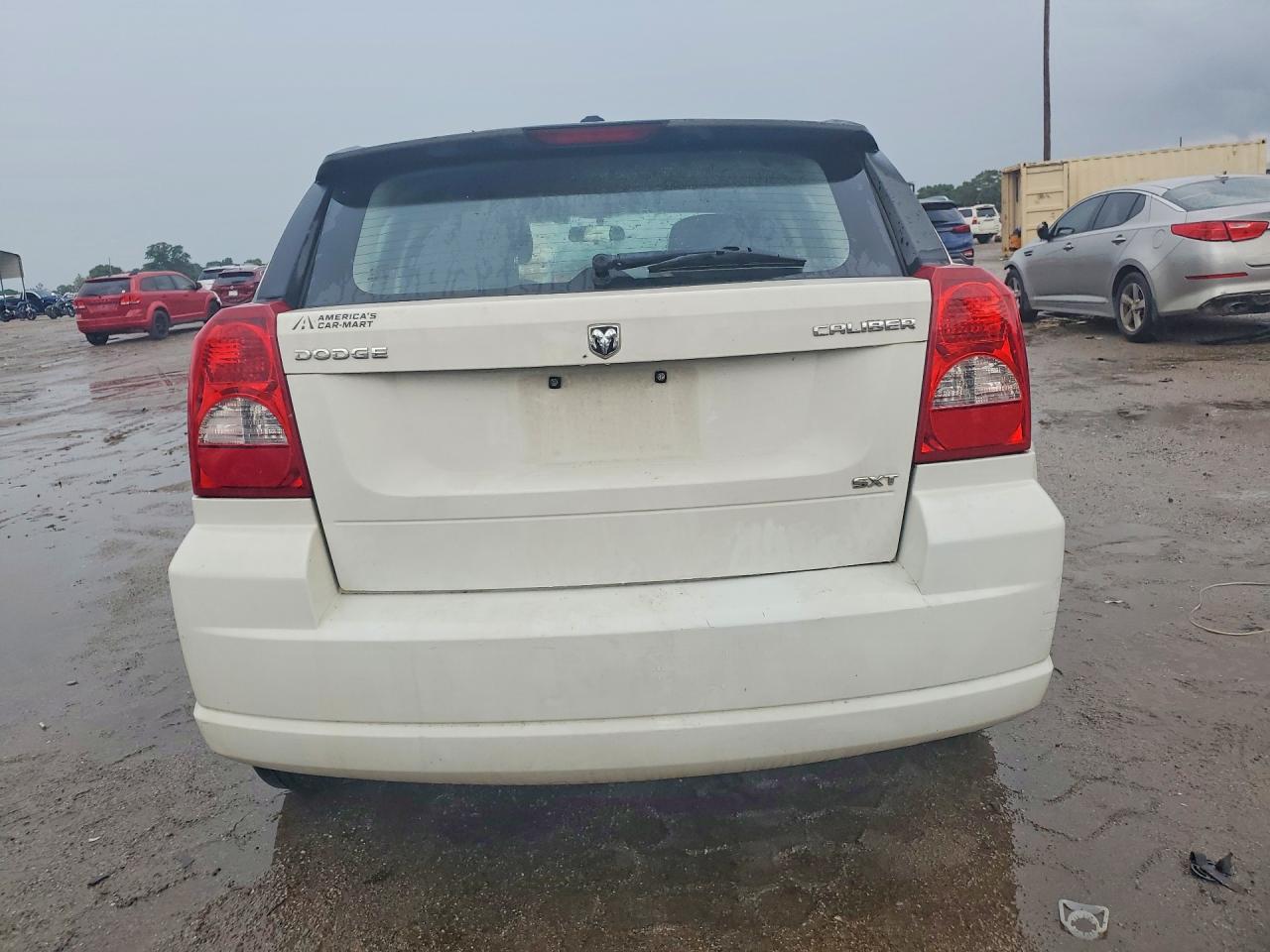 2010 Dodge Caliber Sxt White vin: 1B3CB4HA0AD533795