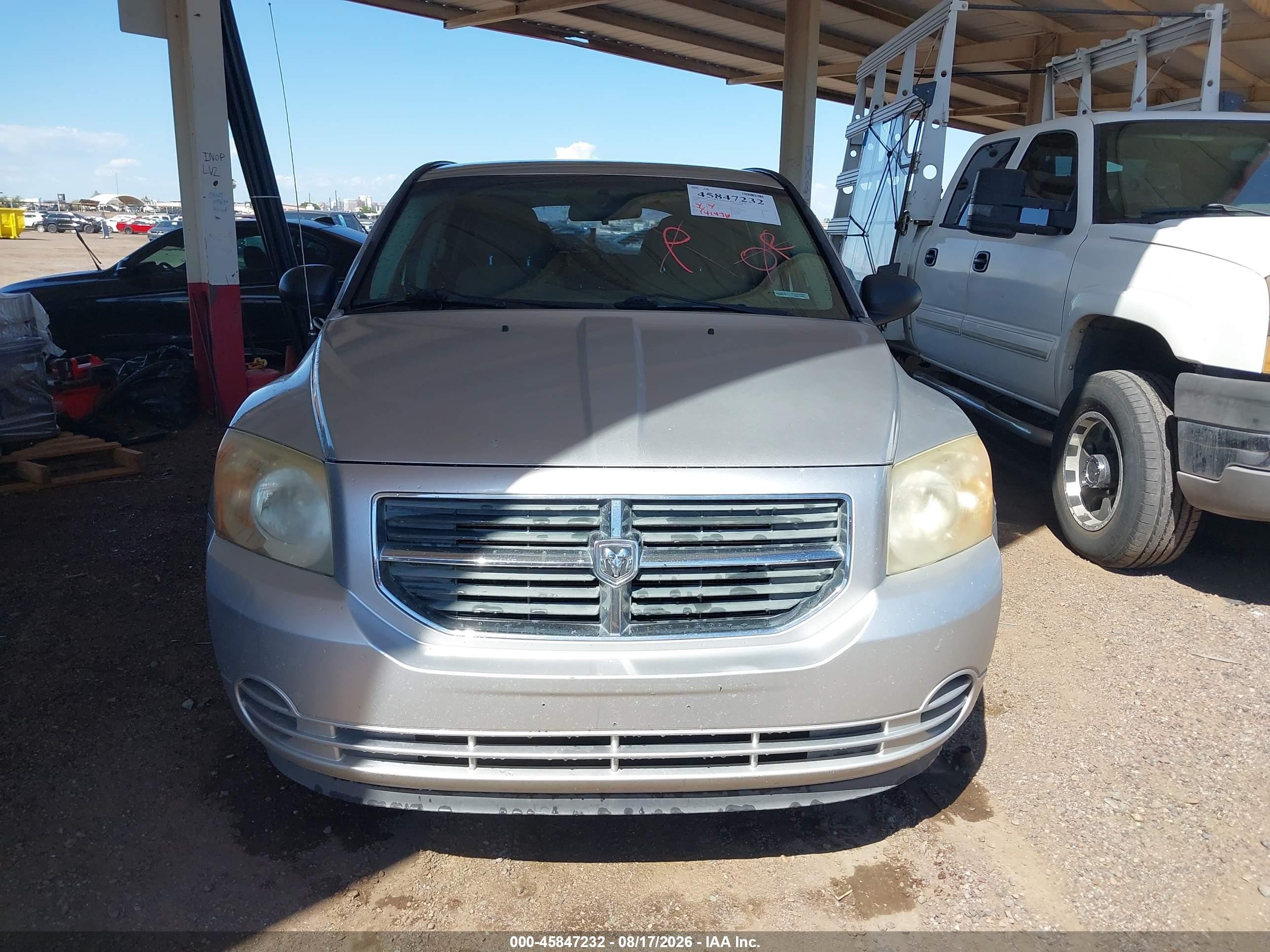 2010 Dodge Caliber Sxt Silver vin: 1B3CB4HA0AD586562