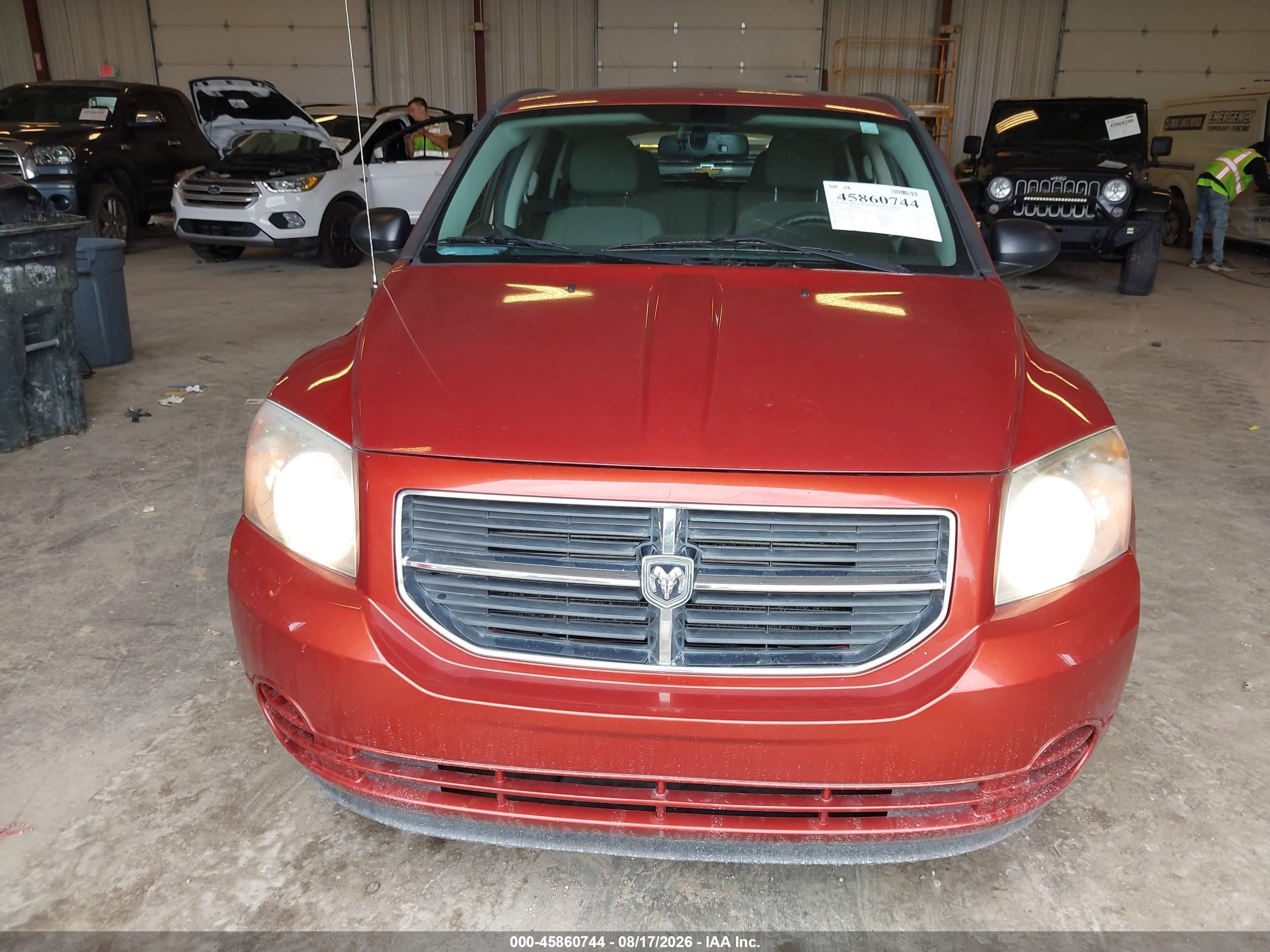 2010 Dodge Caliber Sxt Оранжевый vin: 1B3CB4HA1AD546619