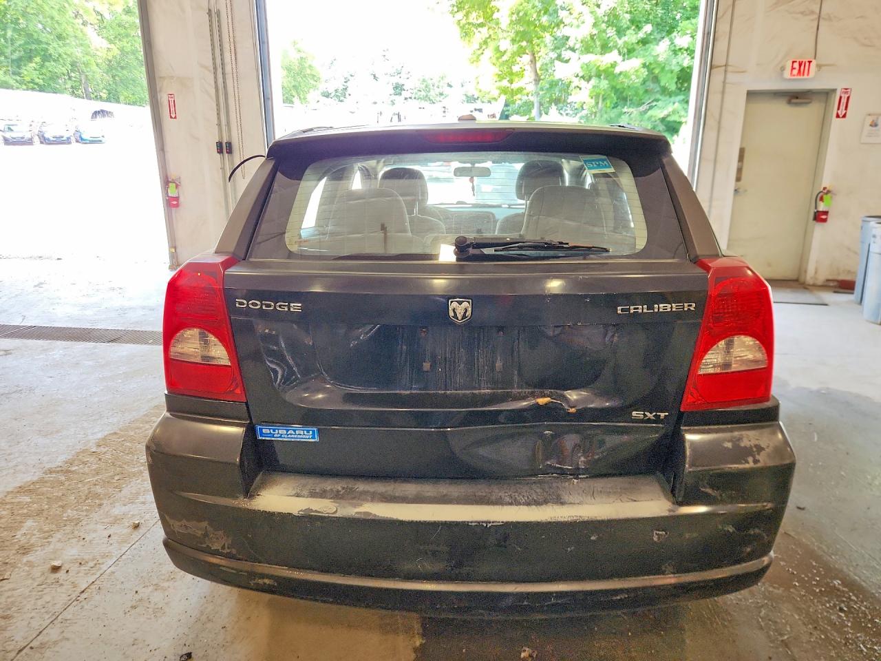 2010 Dodge Caliber Sxt Black vin: 1B3CB4HA1AD607970