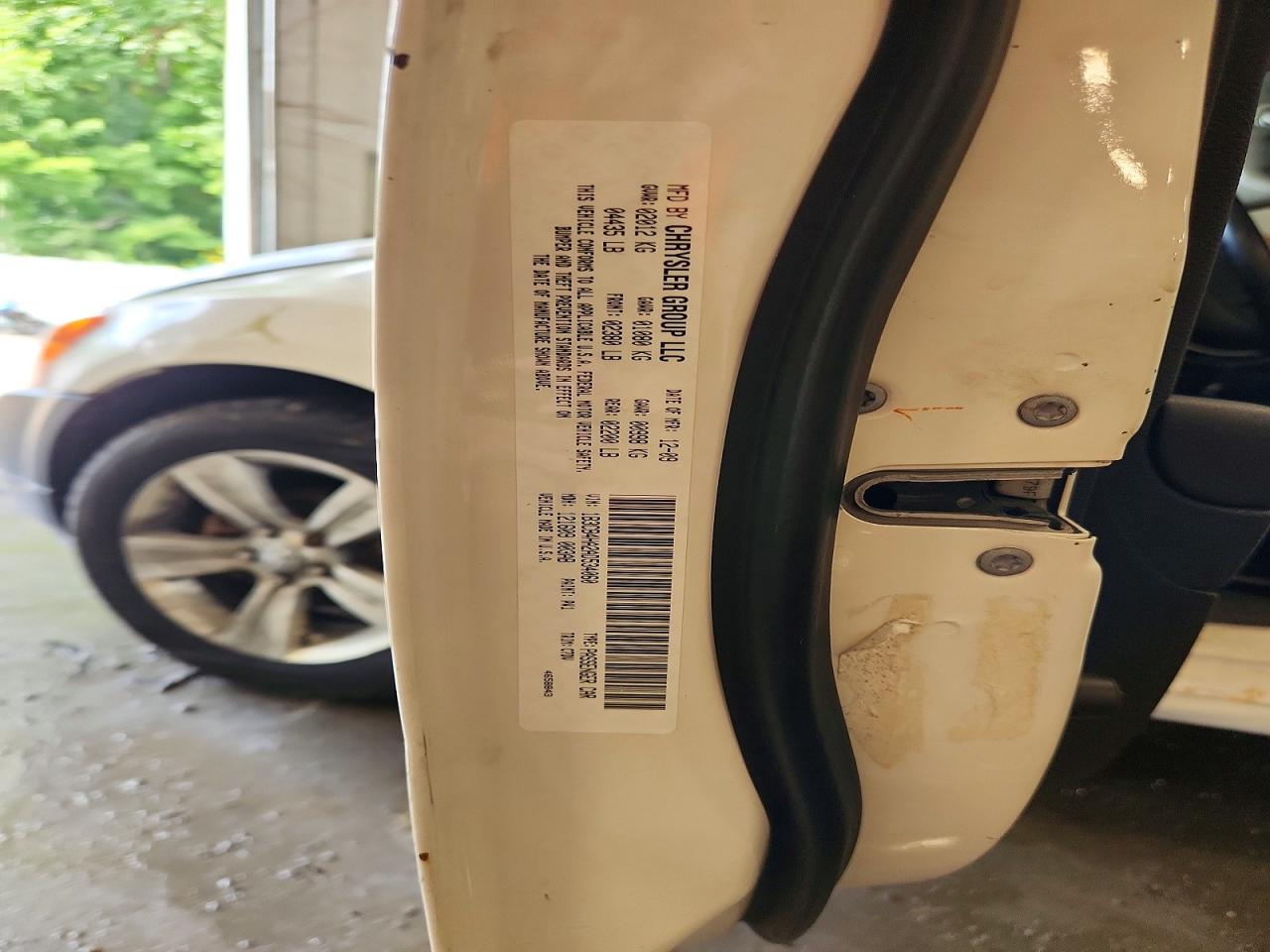2010 Dodge Caliber Sxt White vin: 1B3CB4HA2AD534060