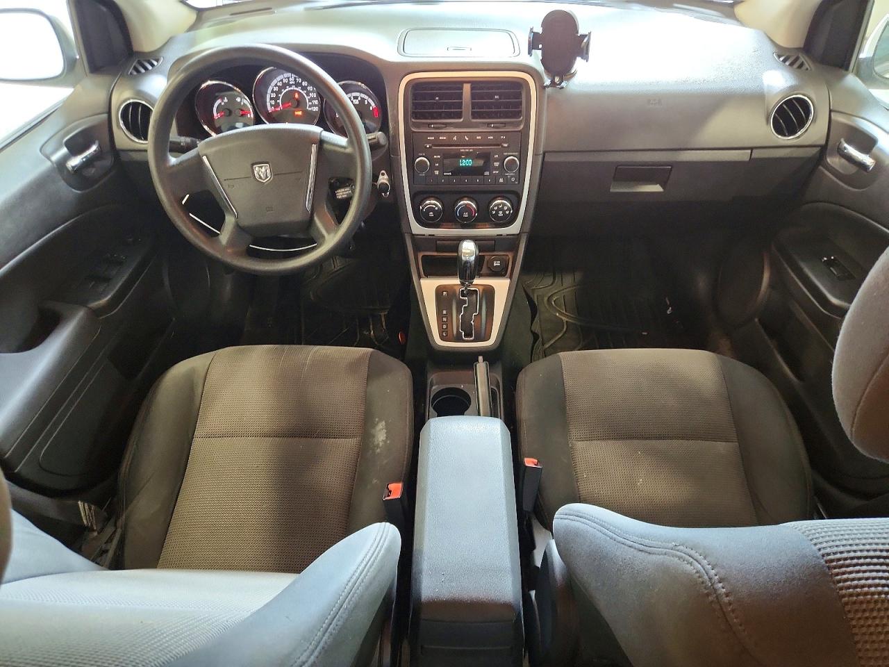 2010 Dodge Caliber Sxt White vin: 1B3CB4HA2AD534060