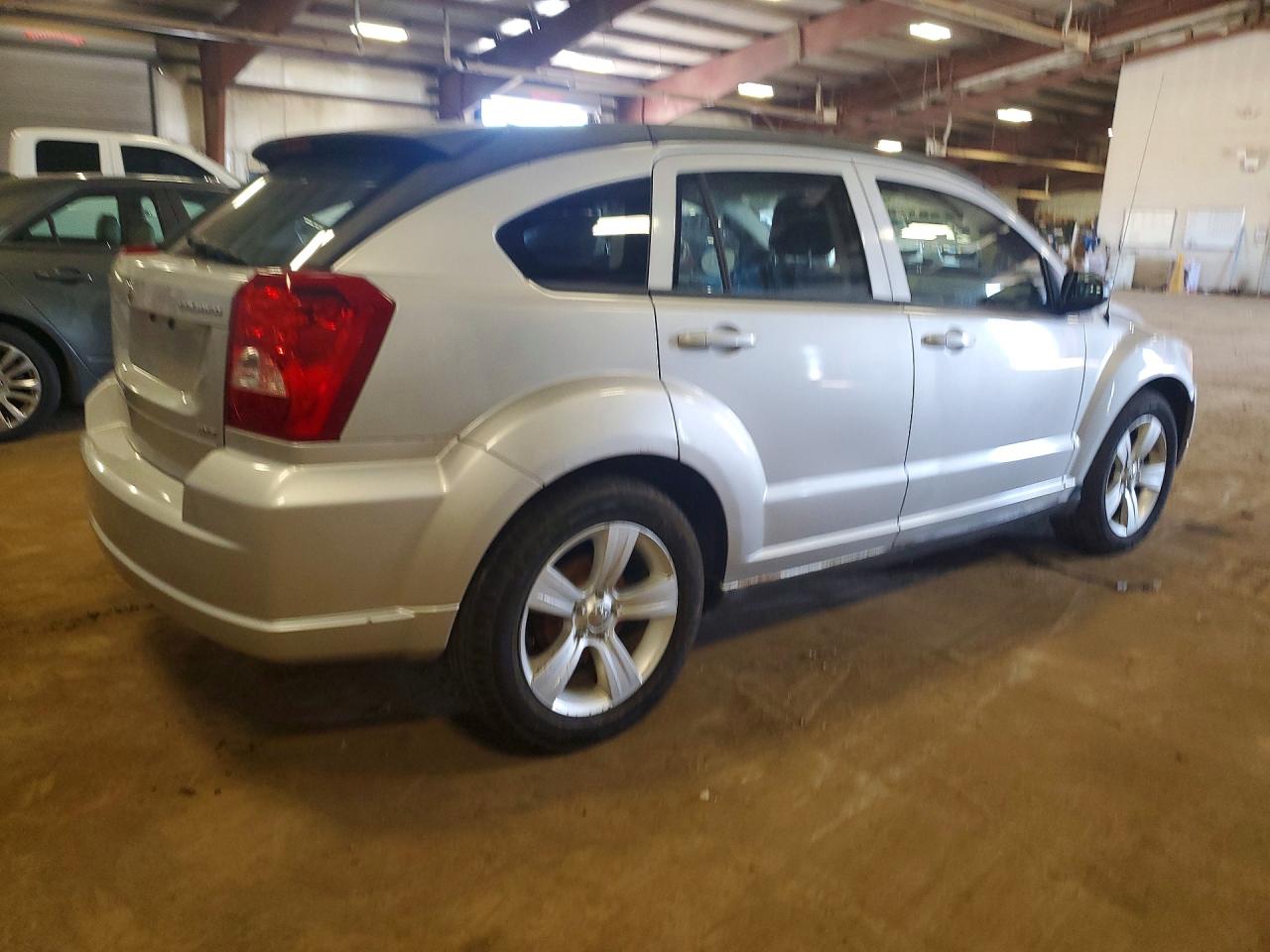 2010 Dodge Caliber Sxt Silver vin: 1B3CB4HA2AD543647