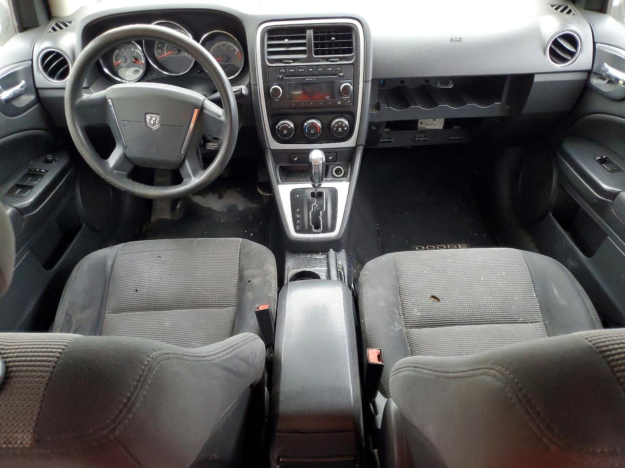 2010 Dodge Caliber Sxt White vin: 1B3CB4HA2AD605919