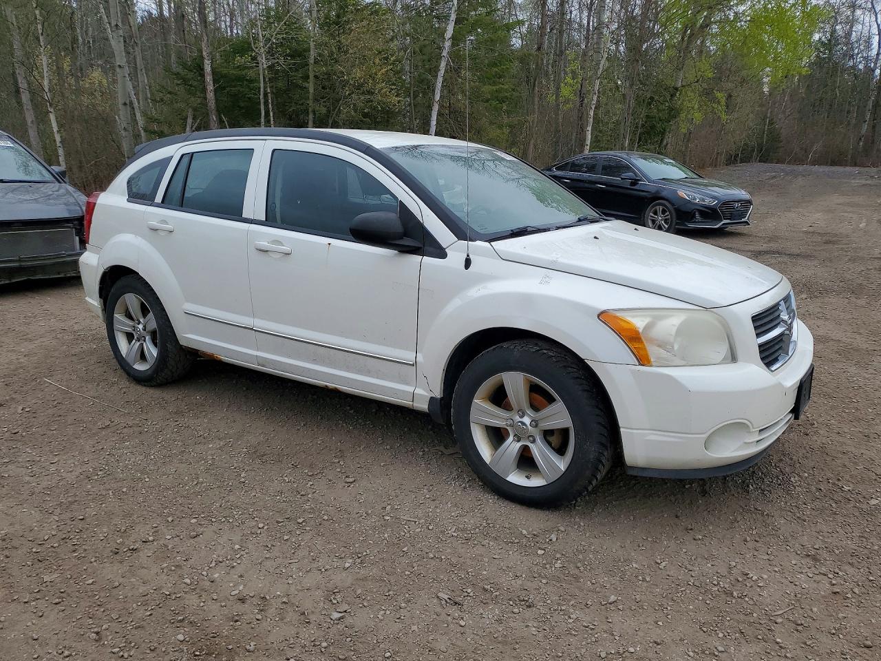 2010 Dodge Caliber Sxt White vin: 1B3CB4HA2AD605919