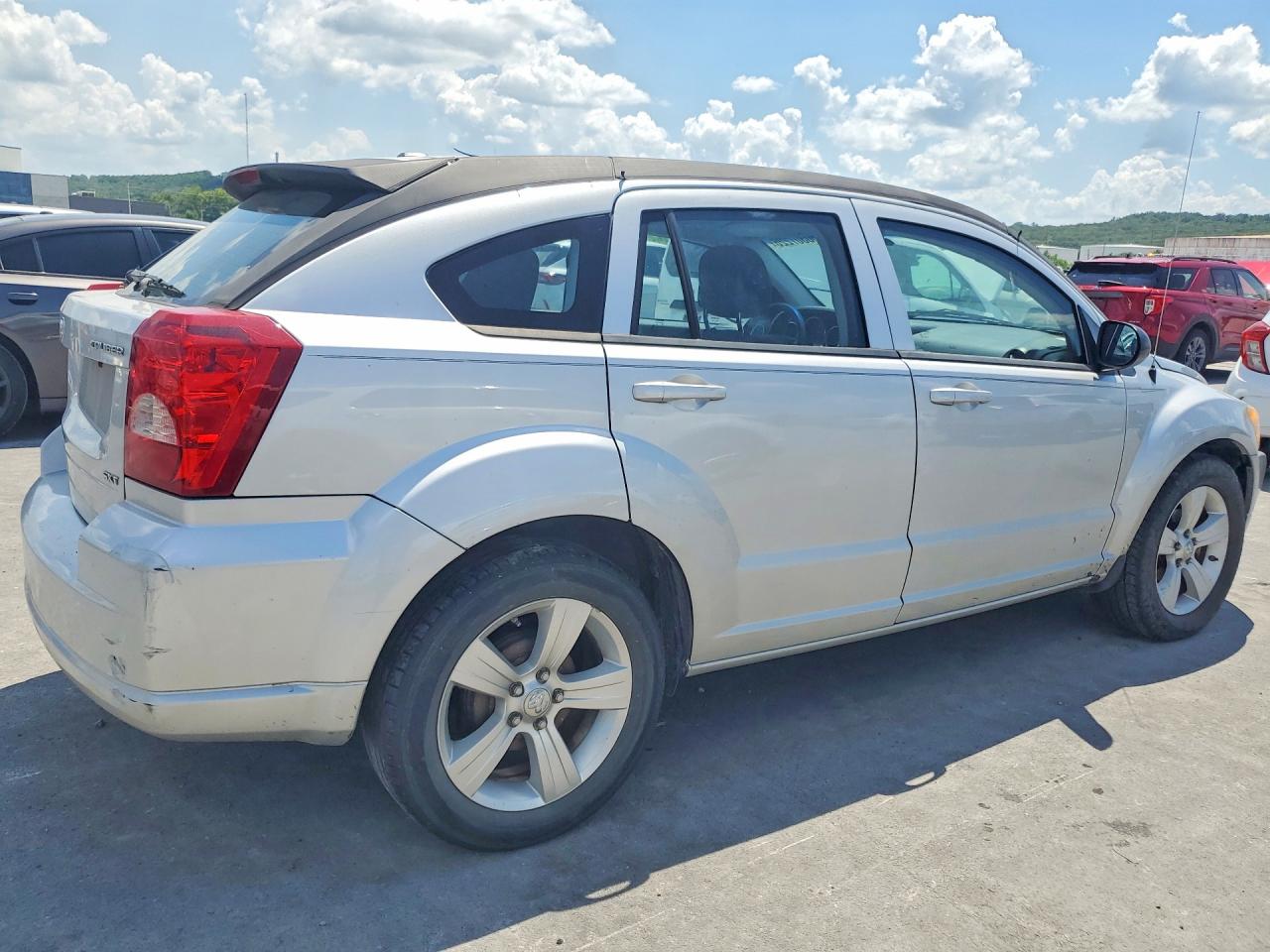2010 Dodge Caliber Sxt Silver vin: 1B3CB4HA2AD650343