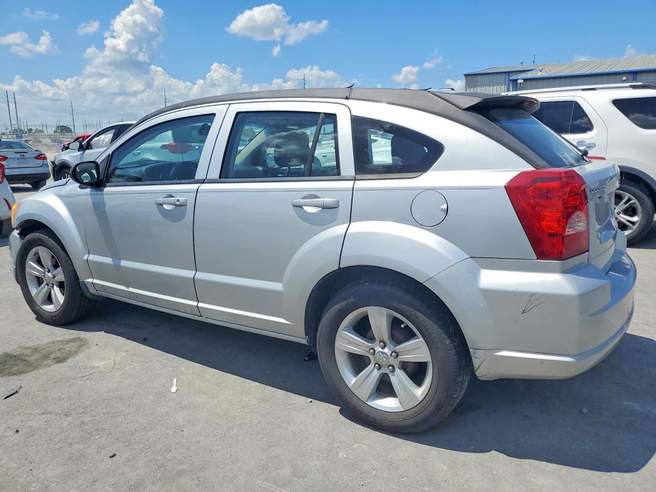 2010 Dodge Caliber Sxt Silver vin: 1B3CB4HA2AD650343
