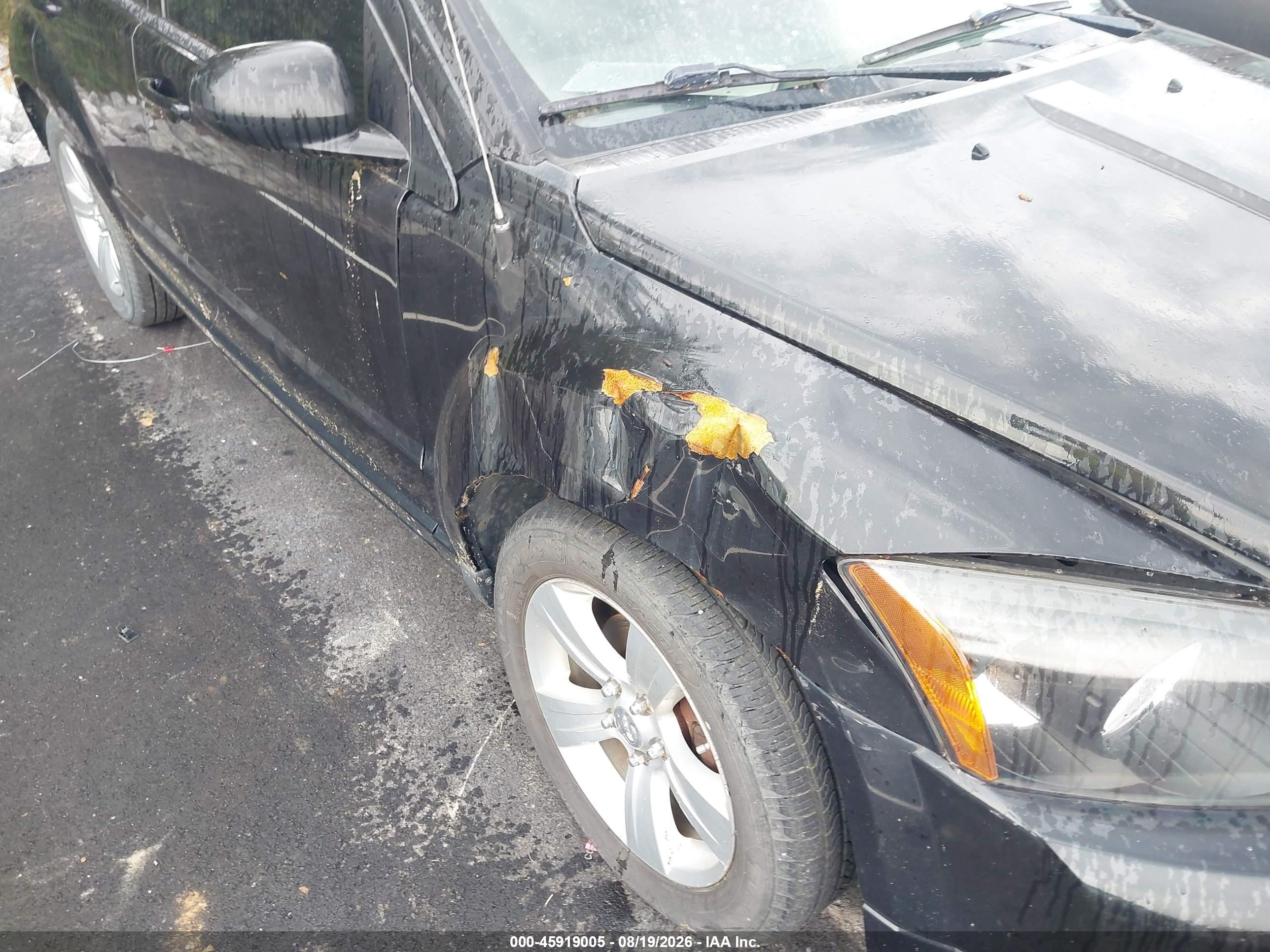 2010 Dodge Caliber Sxt Black vin: 1B3CB4HA2AD664906