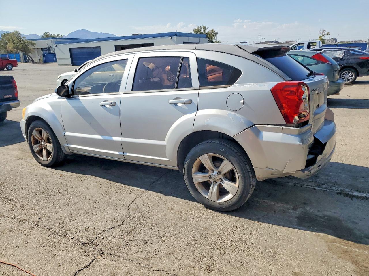 2010 Dodge Caliber Sxt Silver vin: 1B3CB4HA3AD530230