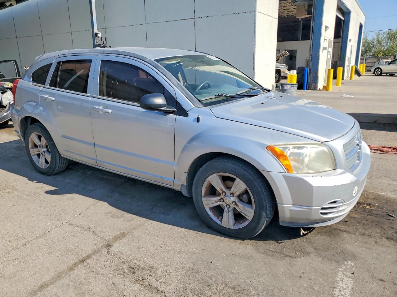 2010 Dodge Caliber Sxt Silver vin: 1B3CB4HA3AD530230