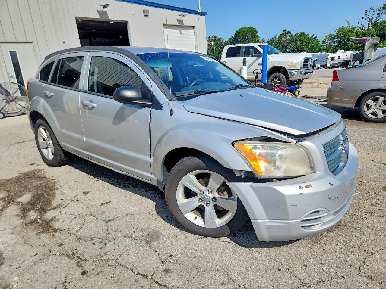 2010 Dodge Caliber Sxt Silver vin: 1B3CB4HA3AD534813