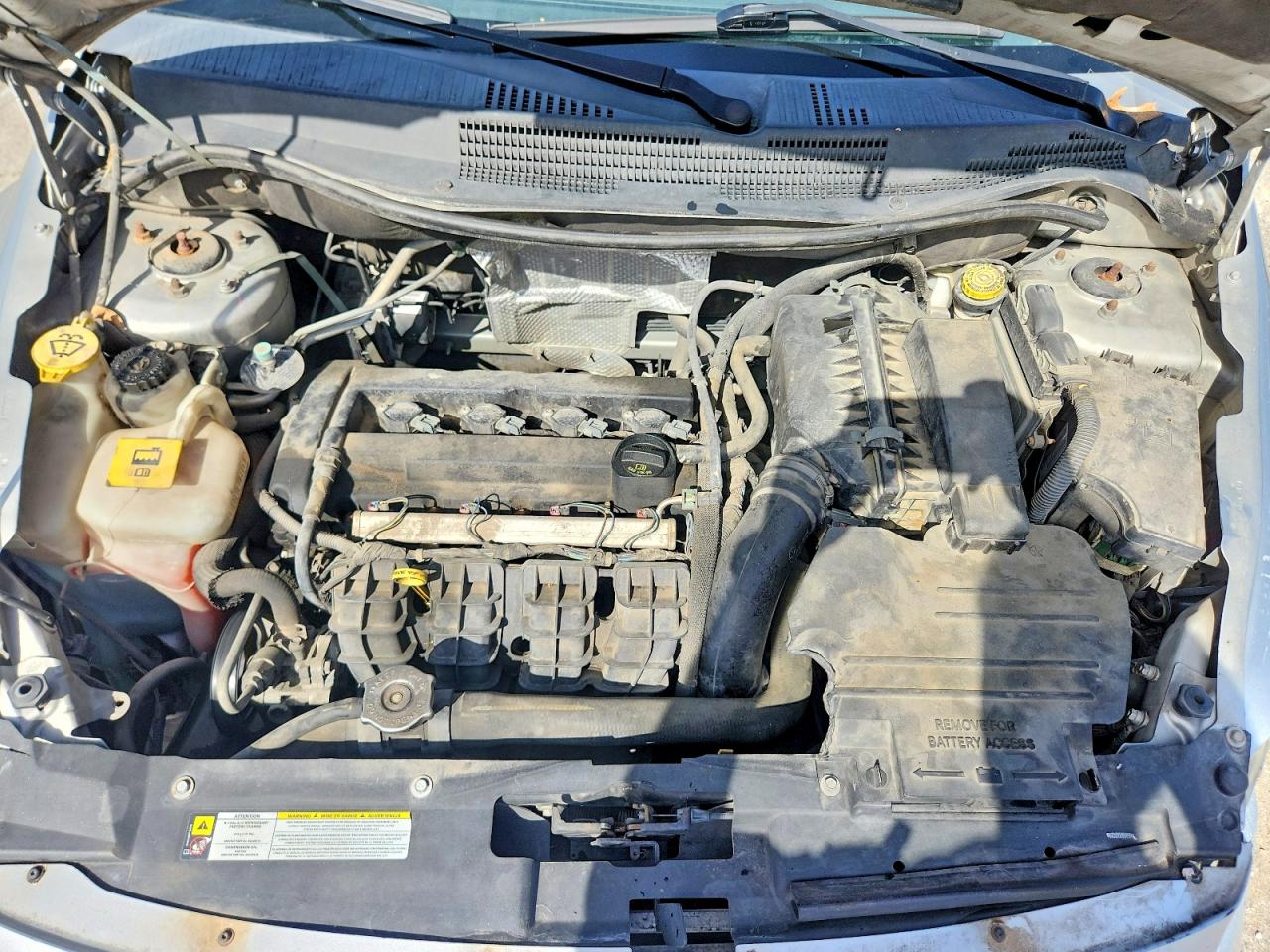 2010 Dodge Caliber Sxt Silver vin: 1B3CB4HA3AD534813