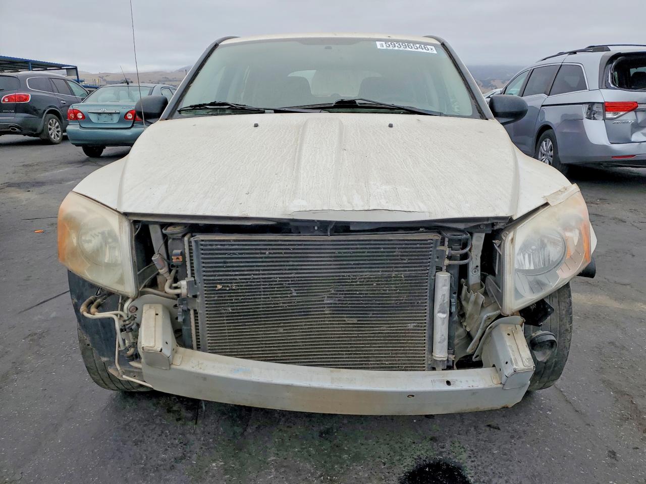 2010 Dodge Caliber Se White vin: 1B3CB4HA3AD535038