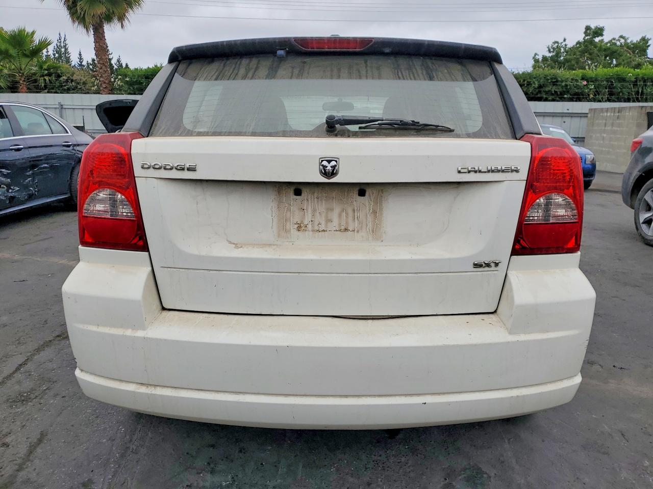 2010 Dodge Caliber Se White vin: 1B3CB4HA3AD535038