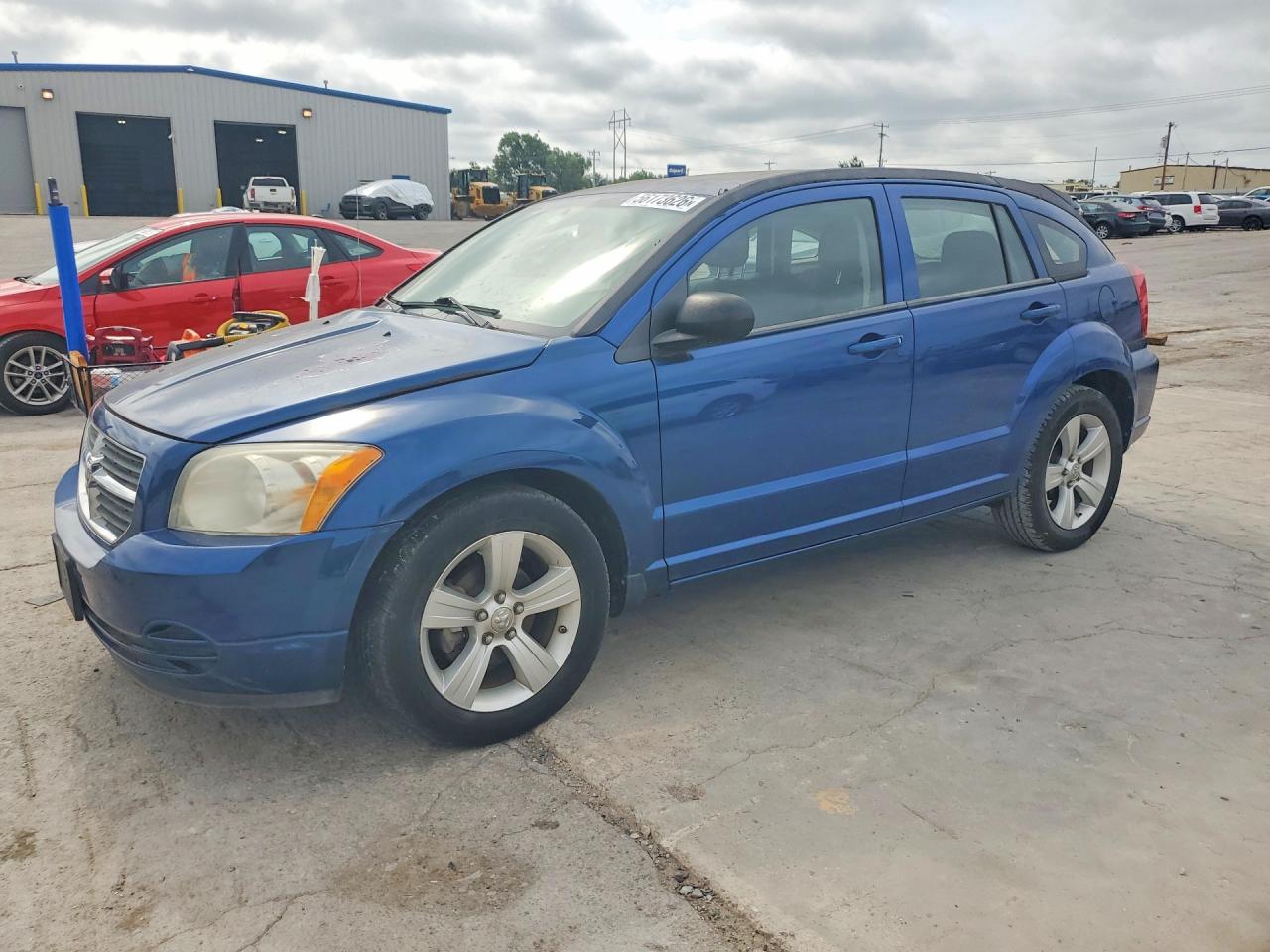 2010 Dodge Caliber Sxt Blue vin: 1B3CB4HA3AD545617