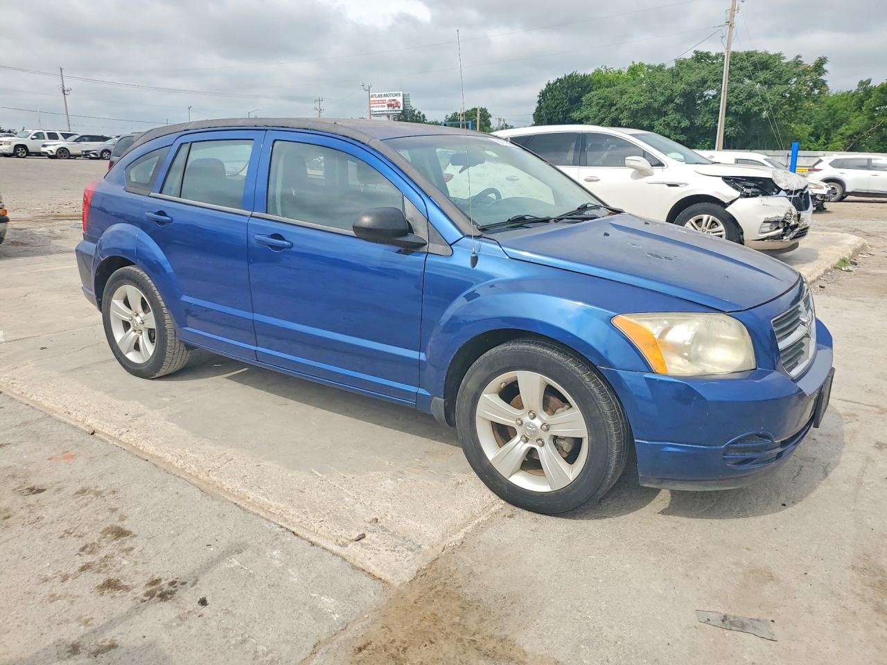 2010 Dodge Caliber Sxt Blue vin: 1B3CB4HA3AD545617