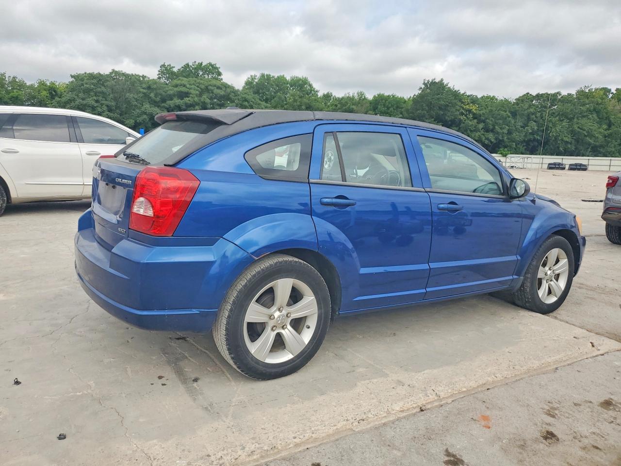 2010 Dodge Caliber Sxt Blue vin: 1B3CB4HA3AD545617