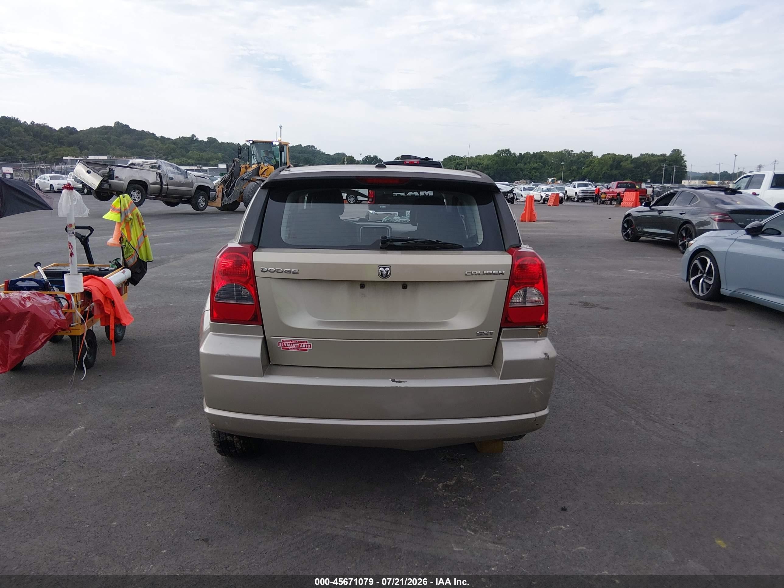 2010 Dodge Caliber Sxt Gold vin: 1B3CB4HA3AD560649