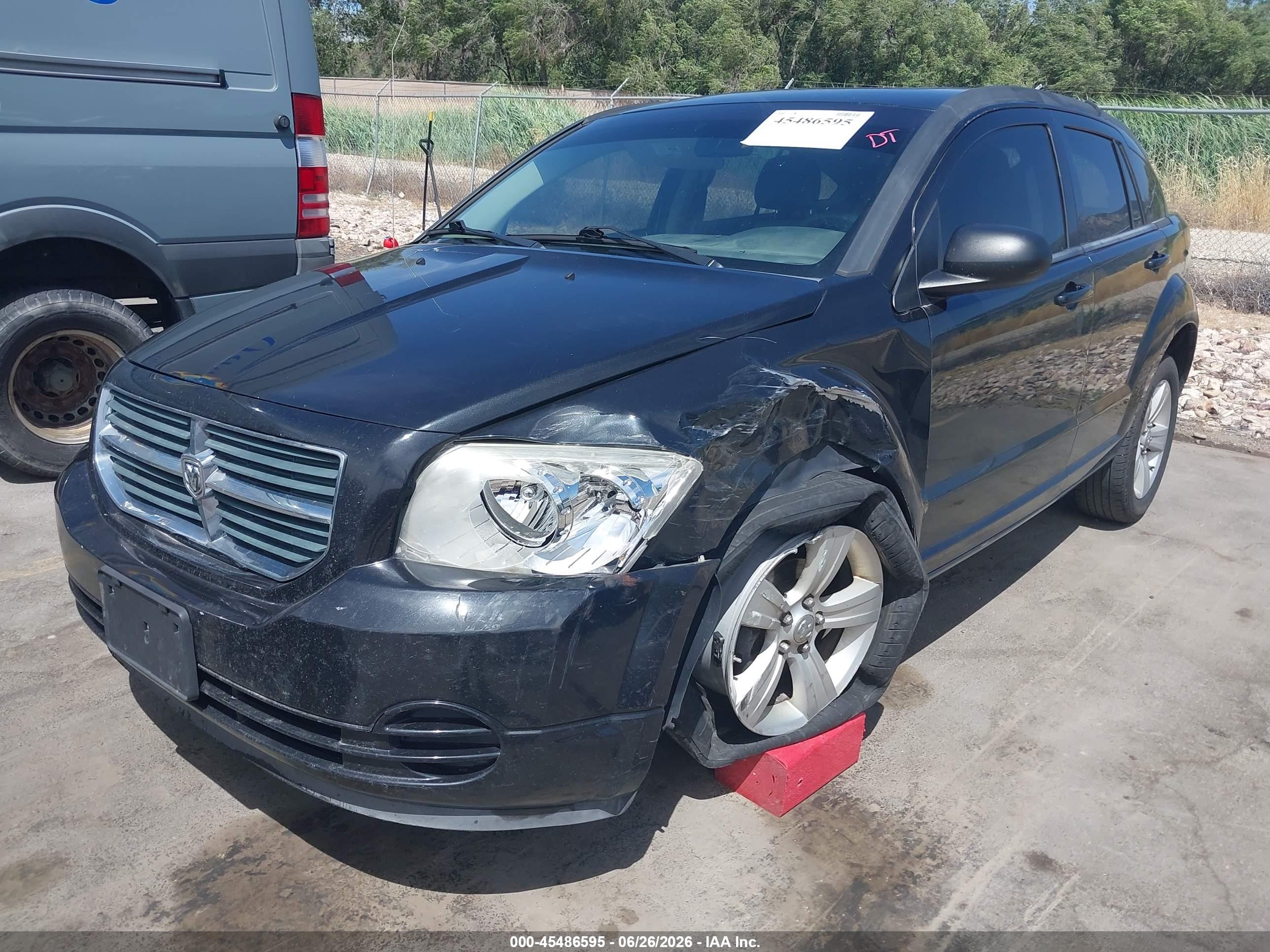 2010 Dodge Caliber Sxt Black vin: 1B3CB4HA4AD535193