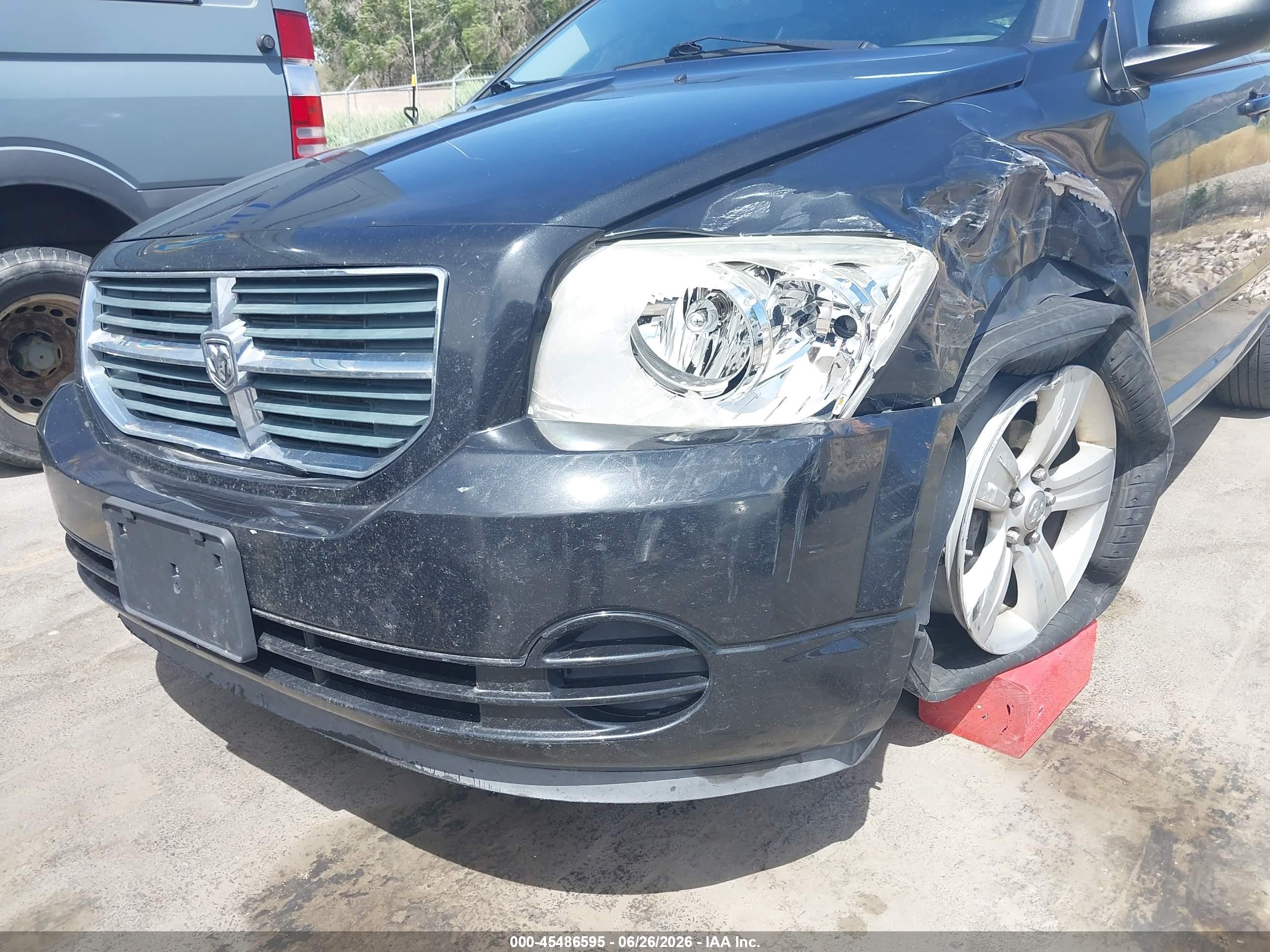 2010 Dodge Caliber Sxt Black vin: 1B3CB4HA4AD535193