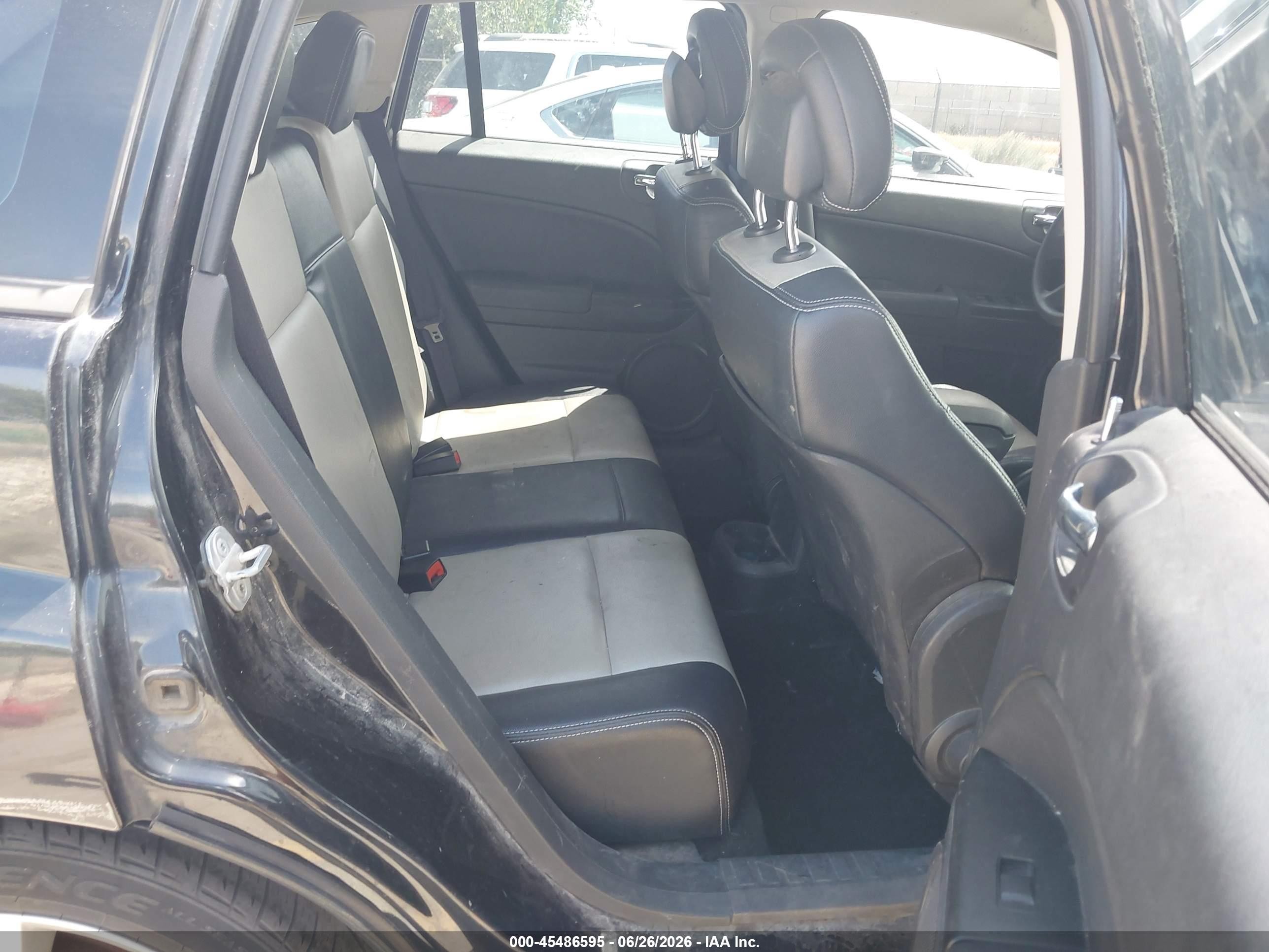 2010 Dodge Caliber Sxt Black vin: 1B3CB4HA4AD535193