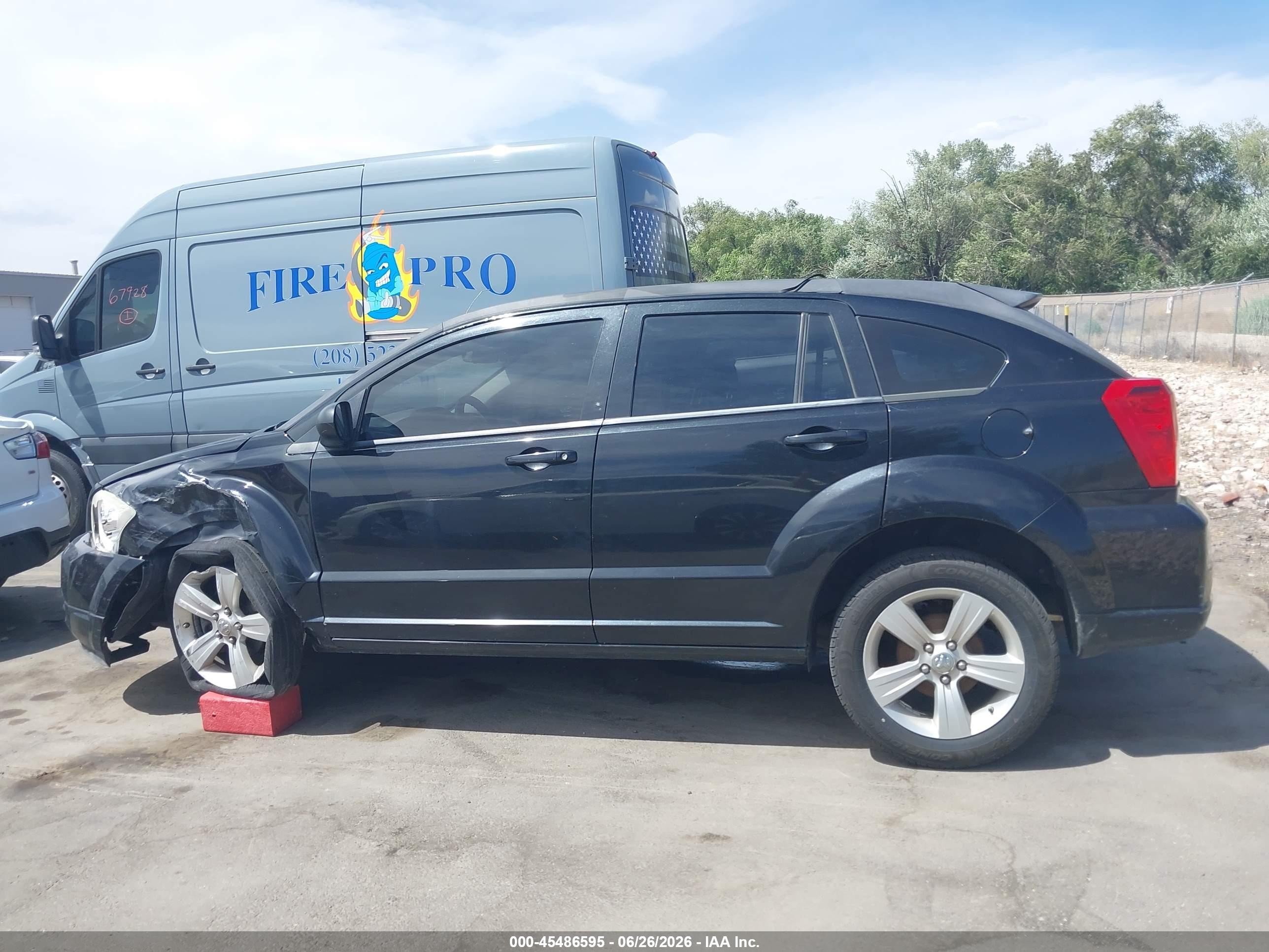 2010 Dodge Caliber Sxt Black vin: 1B3CB4HA4AD535193