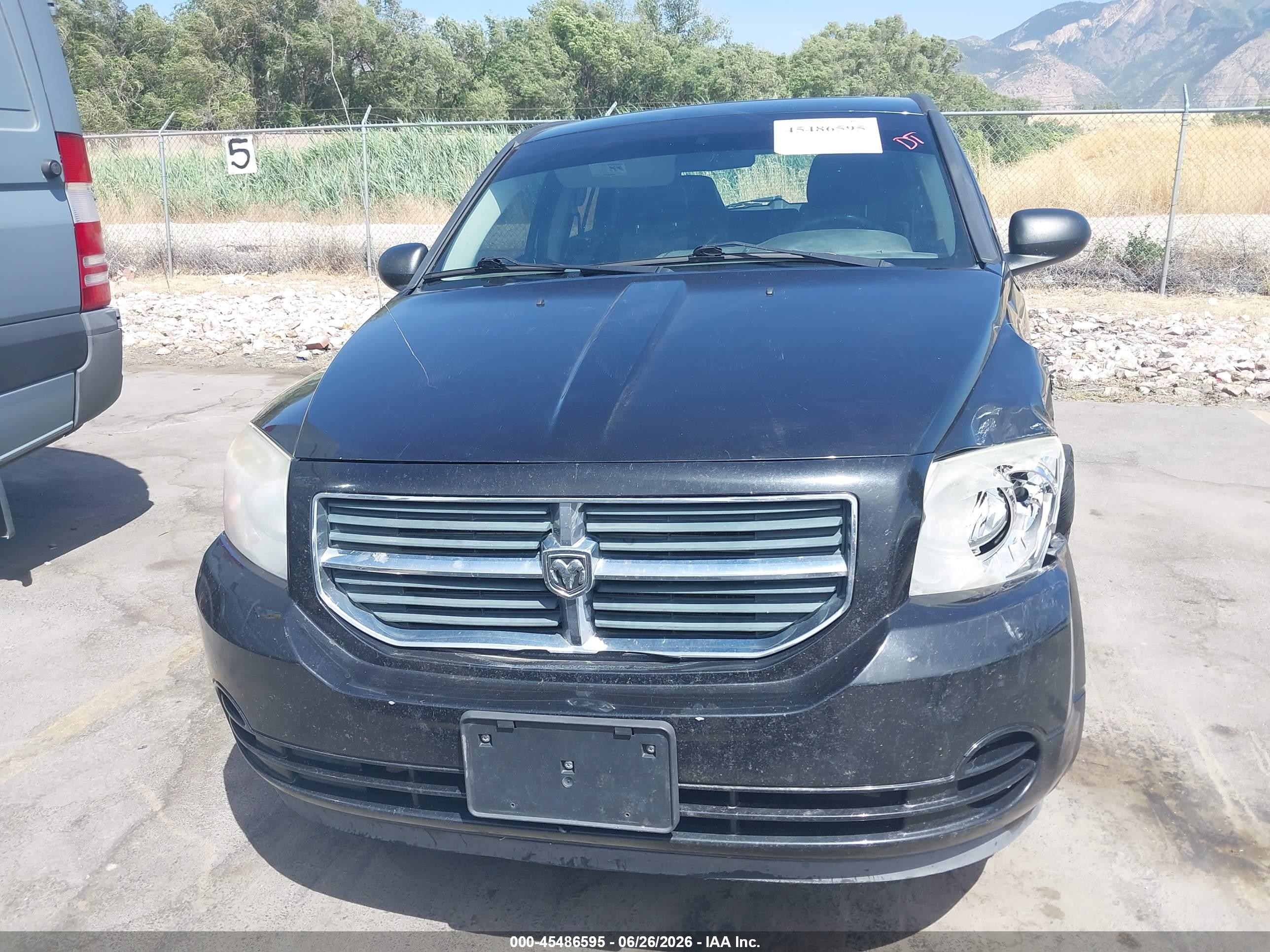 2010 Dodge Caliber Sxt Black vin: 1B3CB4HA4AD535193