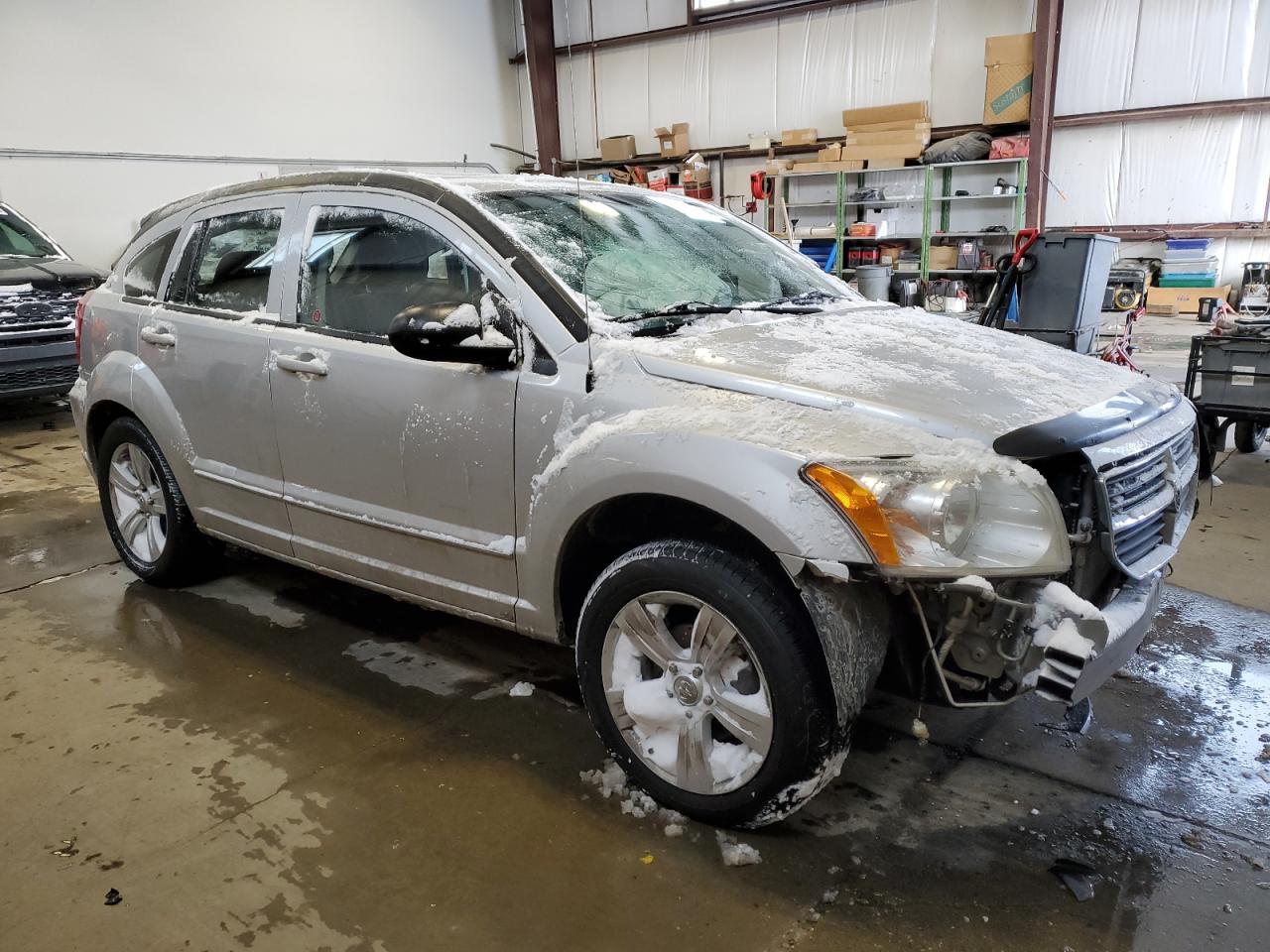 2010 Dodge Caliber Sxt Silver vin: 1B3CB4HA4AD637254