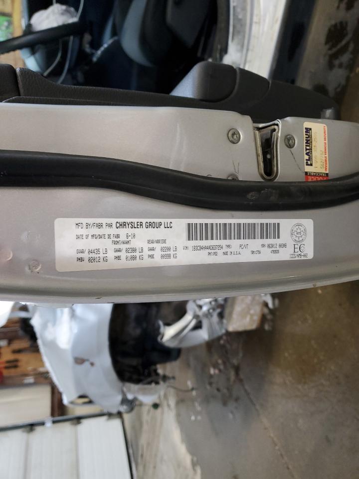 2010 Dodge Caliber Sxt Silver vin: 1B3CB4HA4AD637254