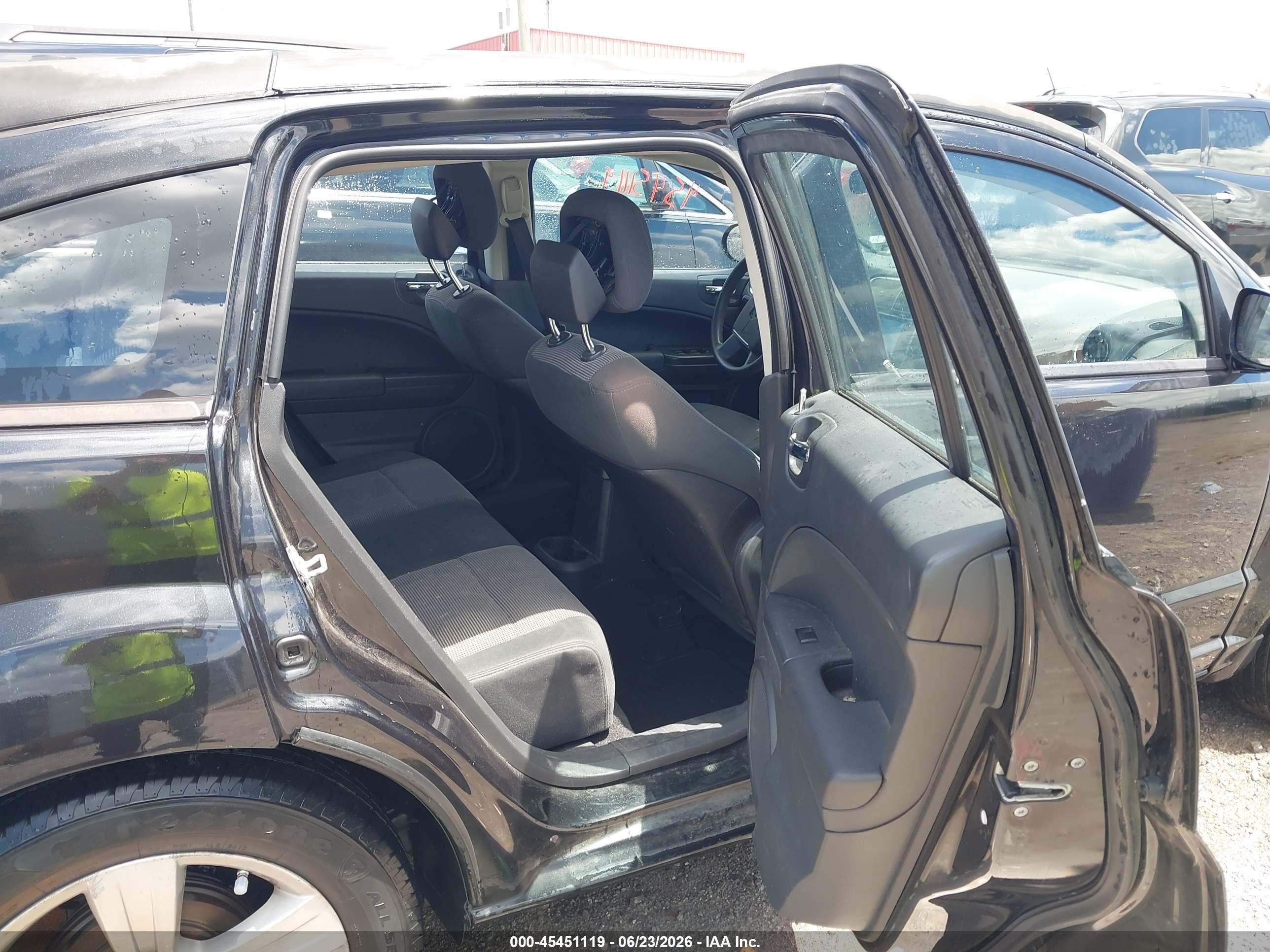 2010 Dodge Caliber Sxt Черный vin: 1B3CB4HA5AD663314