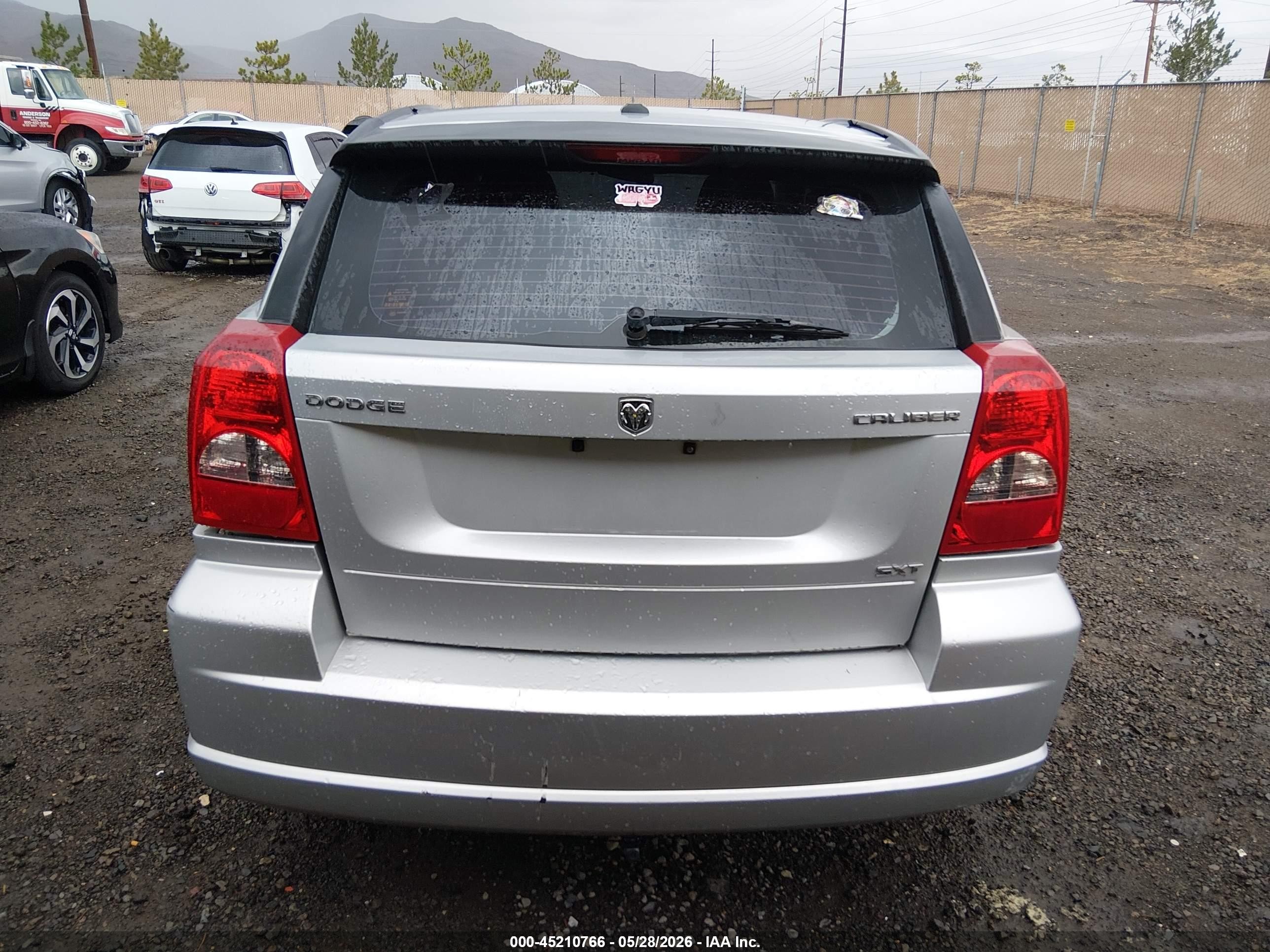 2010 Dodge Caliber Sxt Silver vin: 1B3CB4HA6AD532358