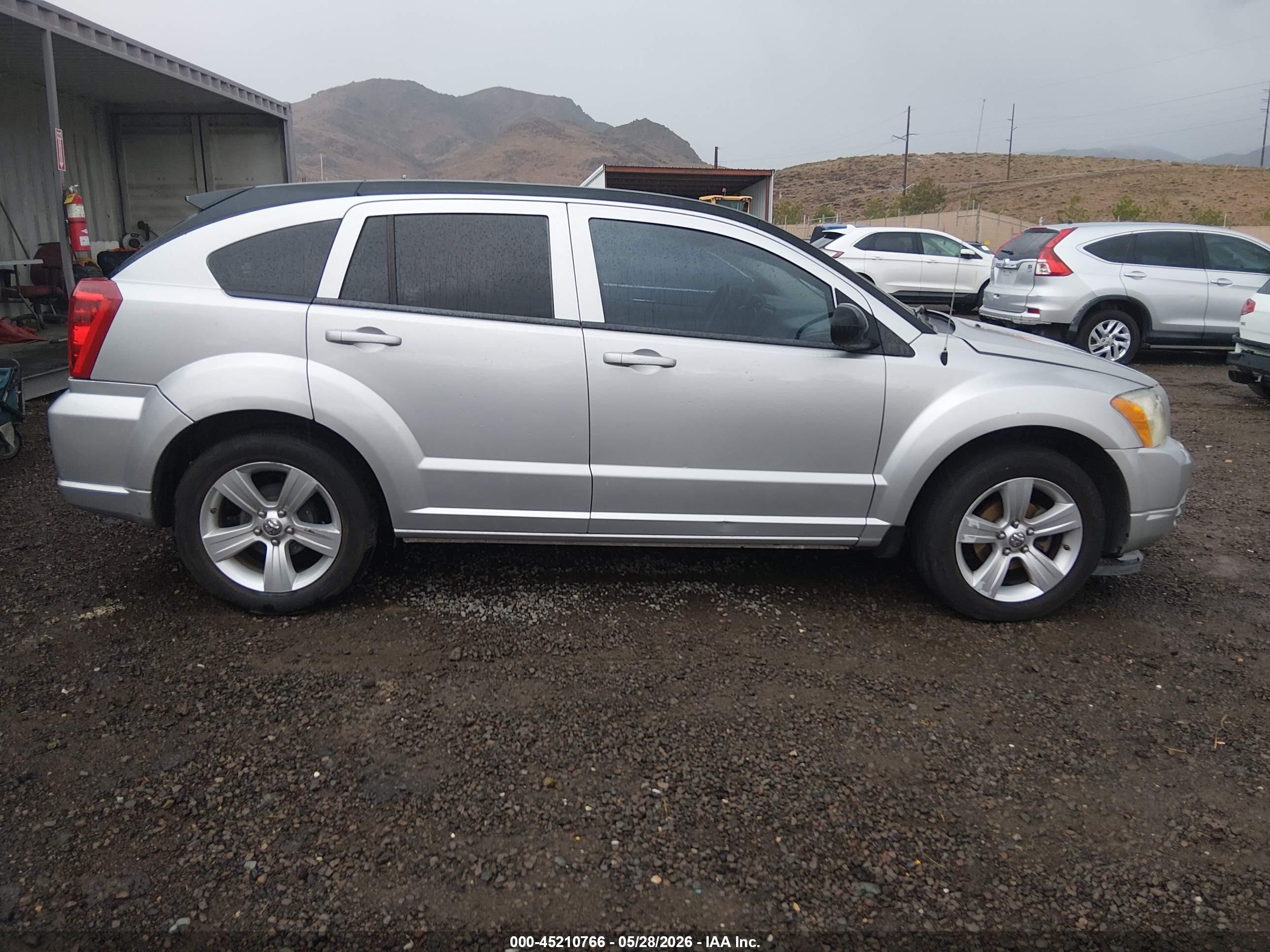 2010 Dodge Caliber Sxt Silver vin: 1B3CB4HA6AD532358