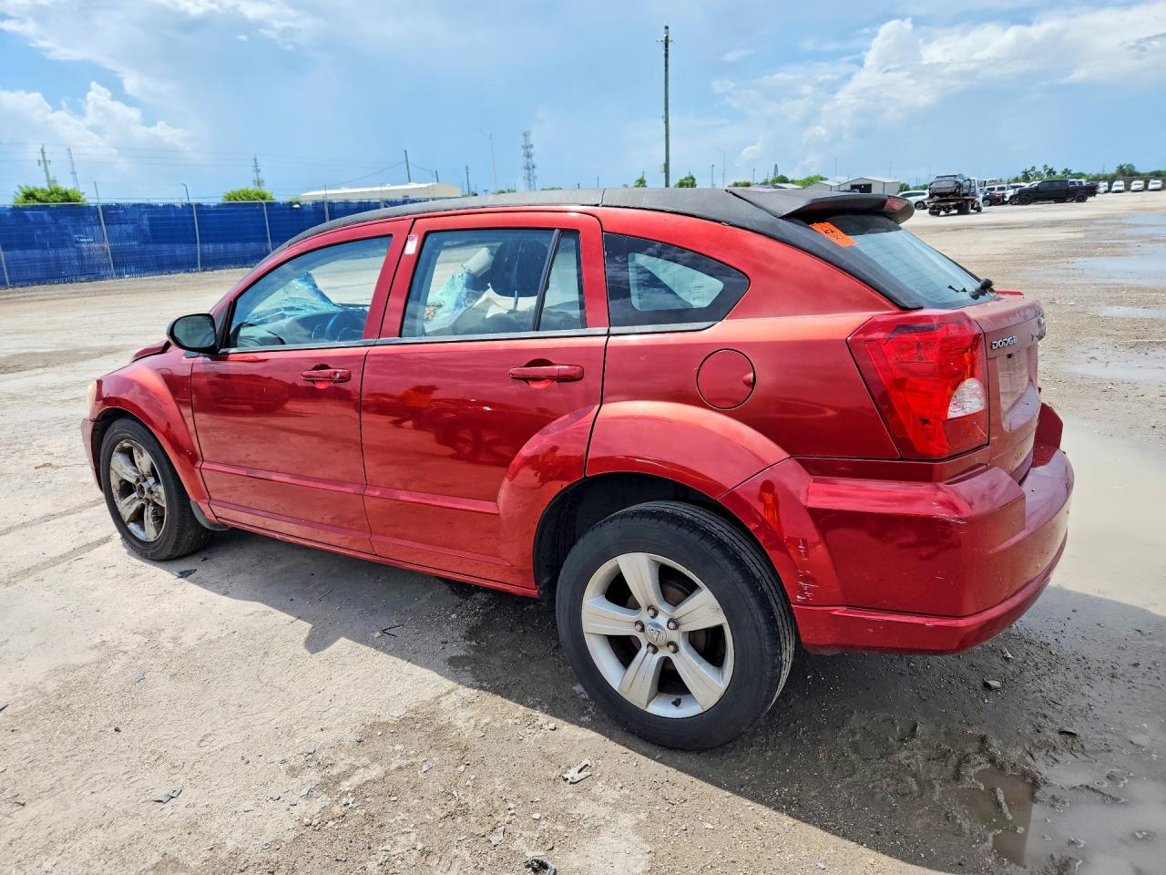 2010 Dodge Caliber Sxt Red vin: 1B3CB4HA6AD579468