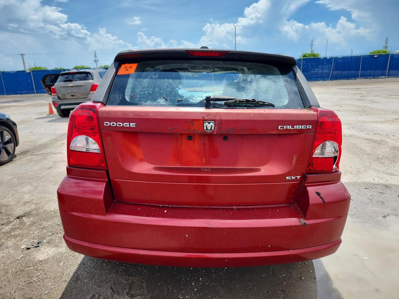 2010 Dodge Caliber Sxt Red vin: 1B3CB4HA6AD579468