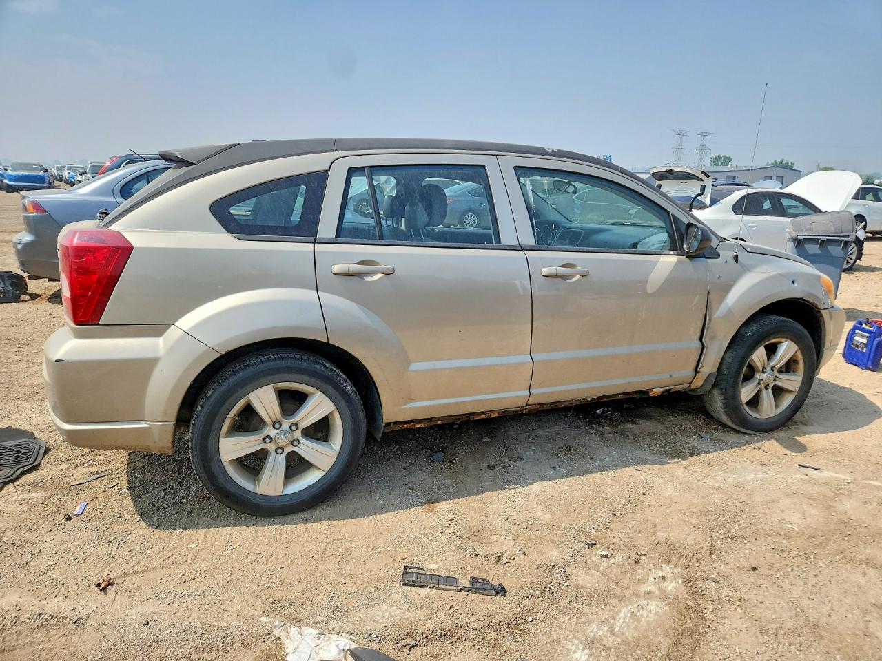 2010 Dodge Caliber Sxt Tan vin: 1B3CB4HA6AD617846