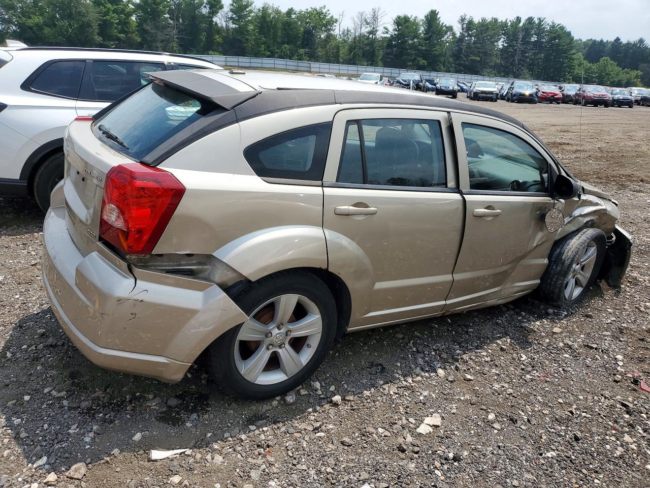 2010 Dodge Caliber Sxt Beige vin: 1B3CB4HA6AD635604