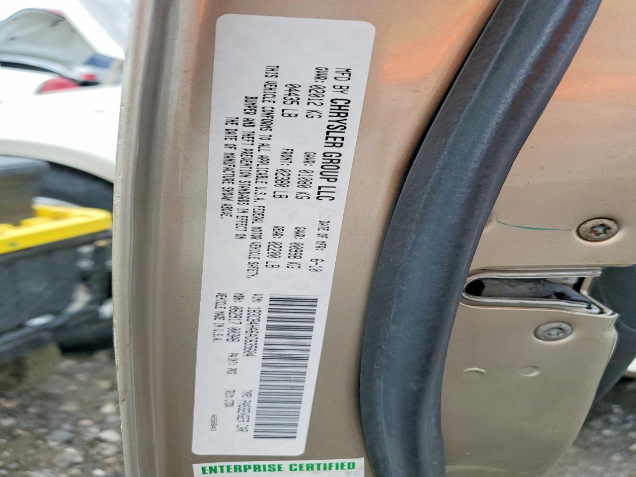 2010 Dodge Caliber Sxt Beige vin: 1B3CB4HA6AD635604