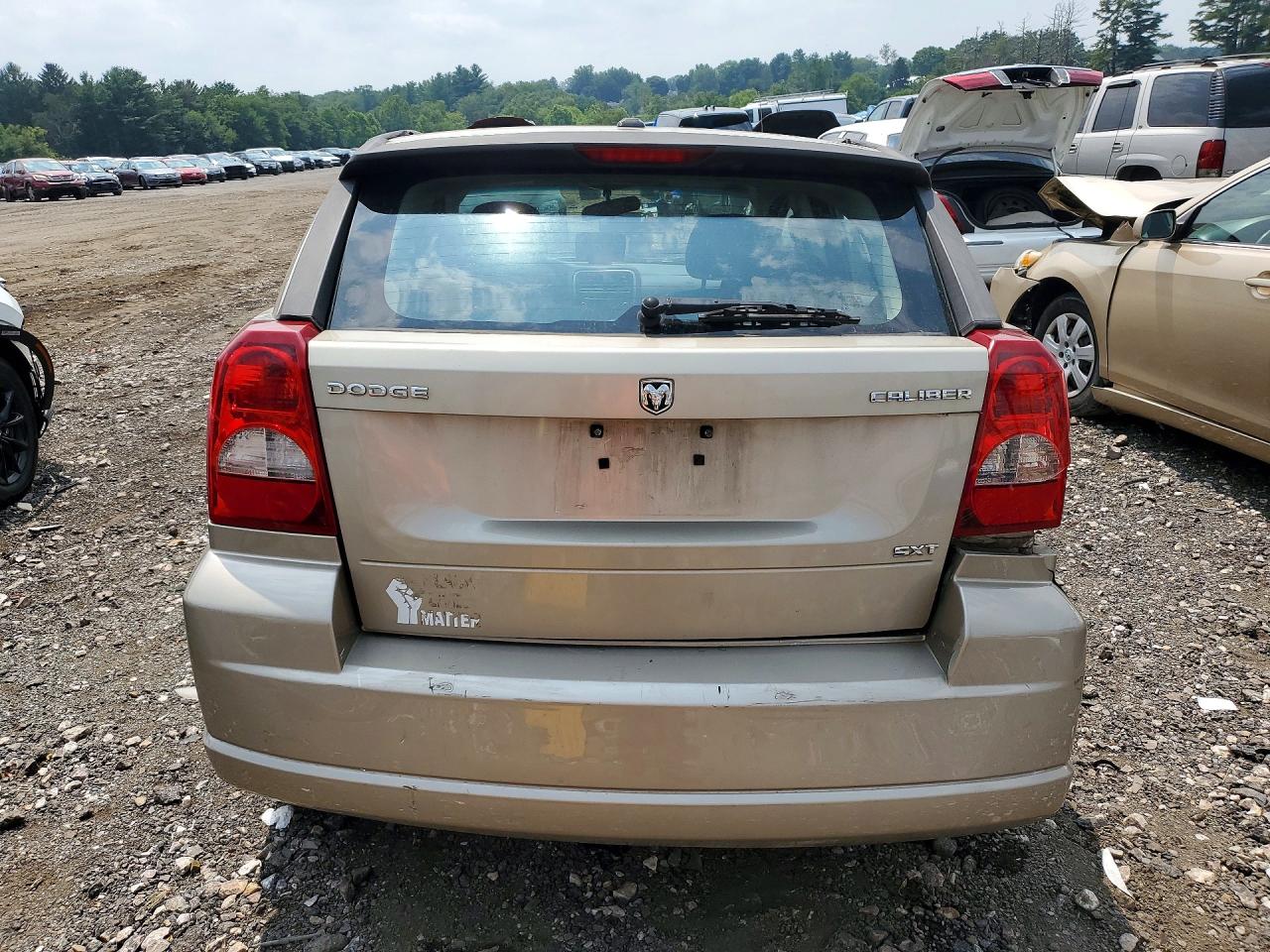 2010 Dodge Caliber Sxt Beige vin: 1B3CB4HA6AD635604