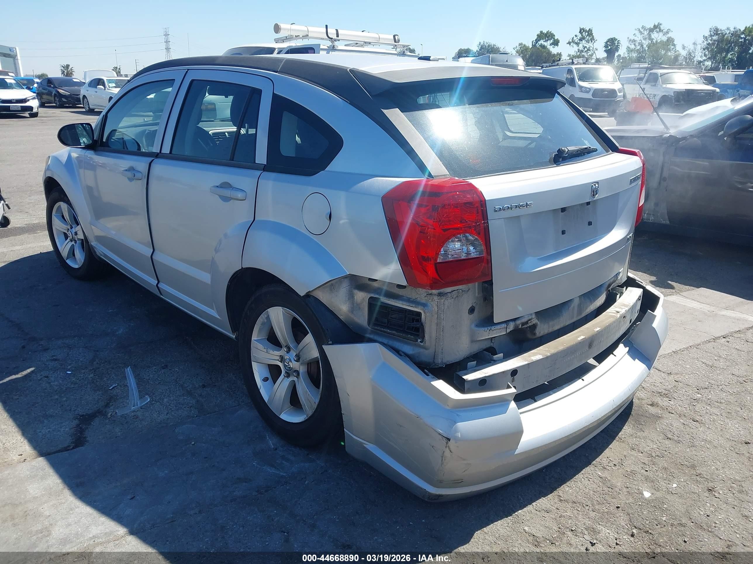 2010 Dodge Caliber Sxt Silver vin: 1B3CB4HA7AD532501