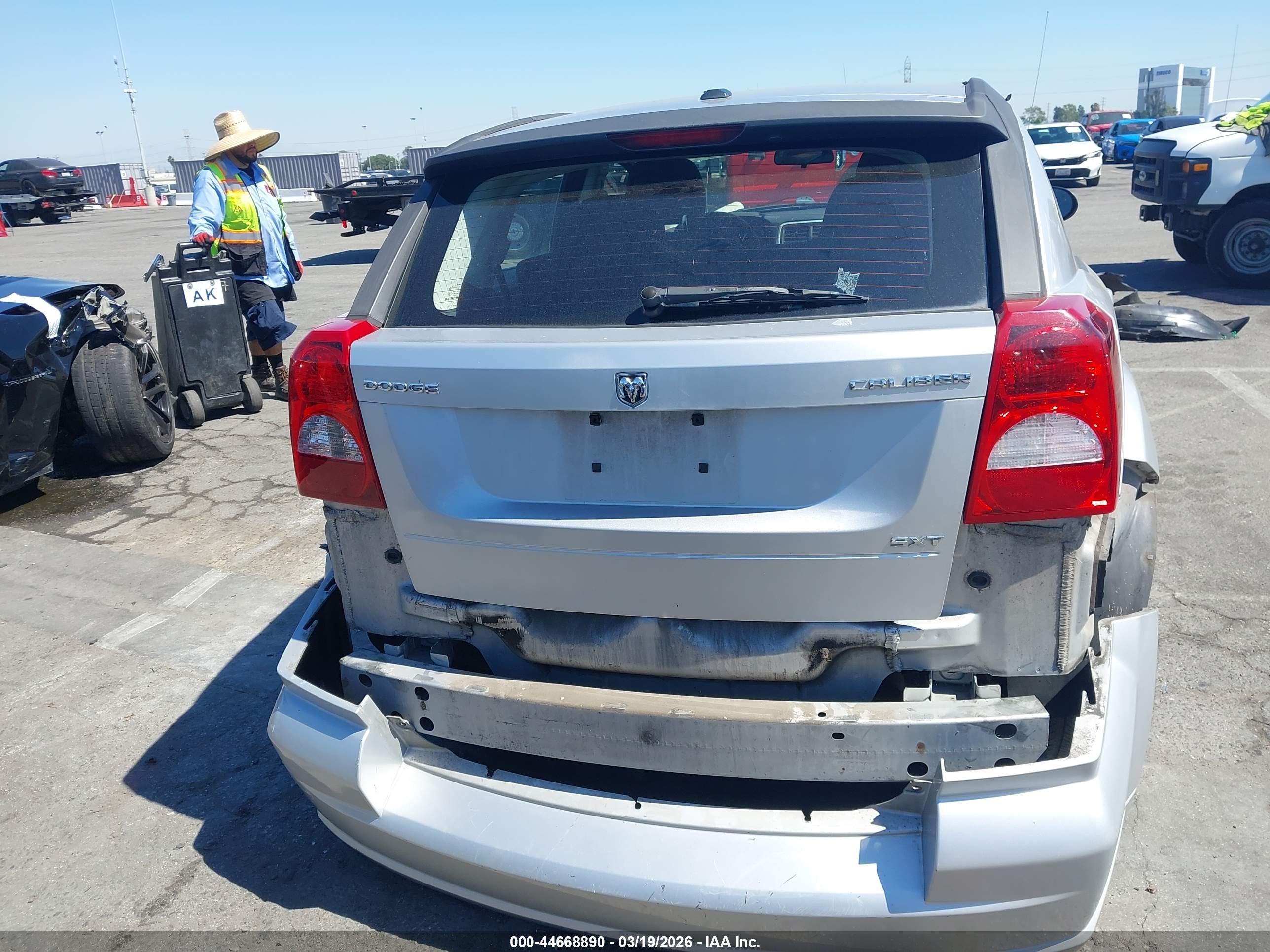 2010 Dodge Caliber Sxt Silver vin: 1B3CB4HA7AD532501