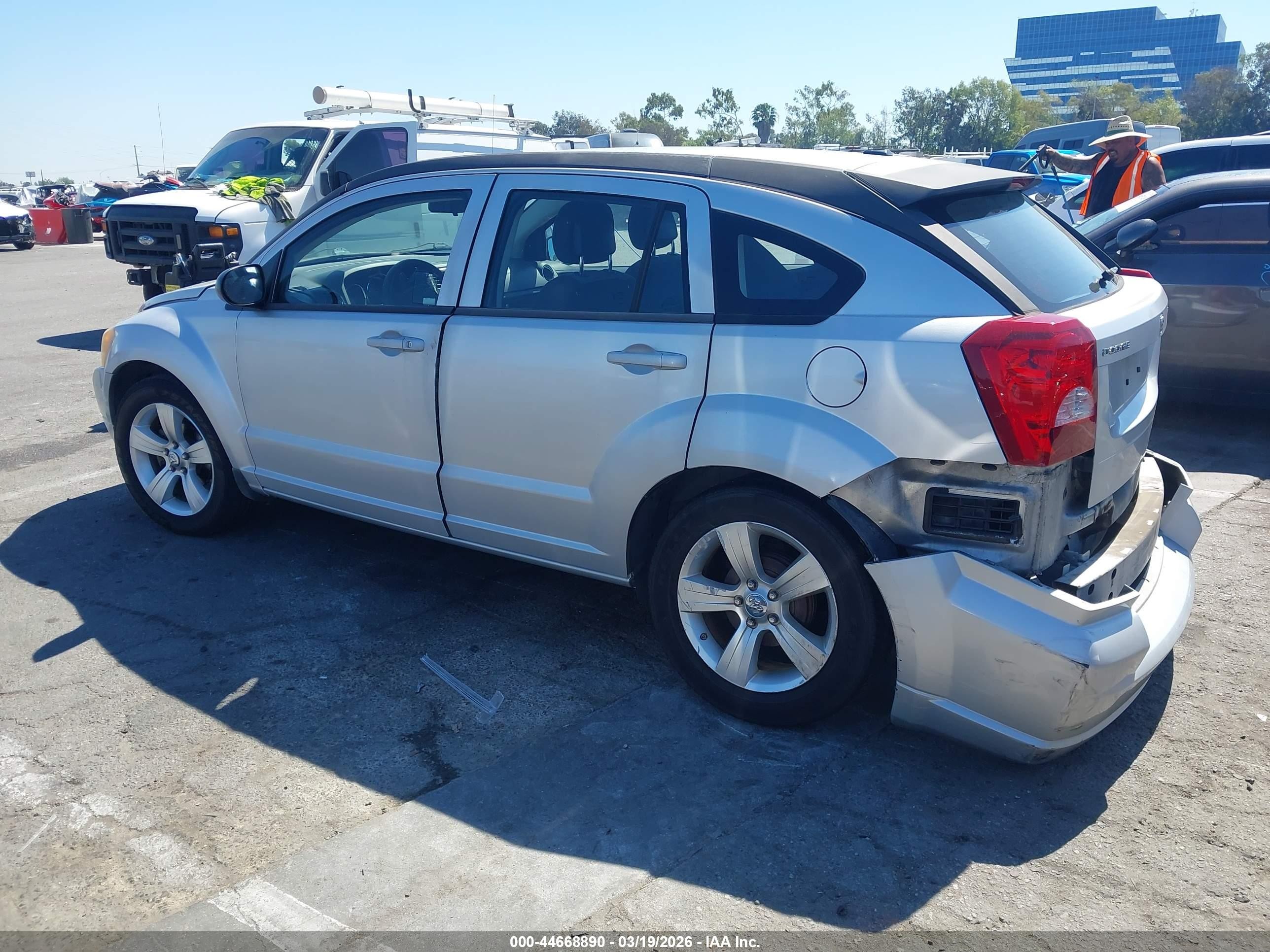 2010 Dodge Caliber Sxt Silver vin: 1B3CB4HA7AD532501